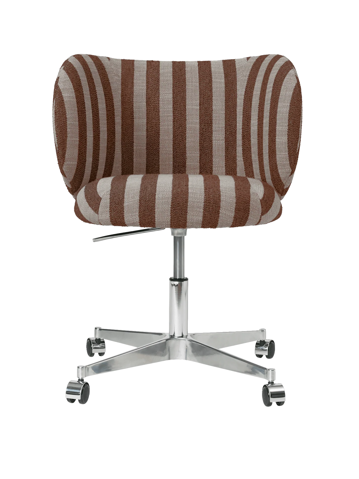 Rico Dining Chair - Castors - Louisiana - Sand/Chocolate - UK