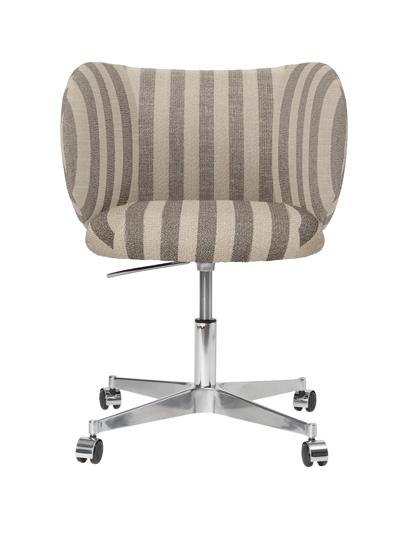 Rico Dining Chair - Castors - Louisiana - Sand/Off-White - UK