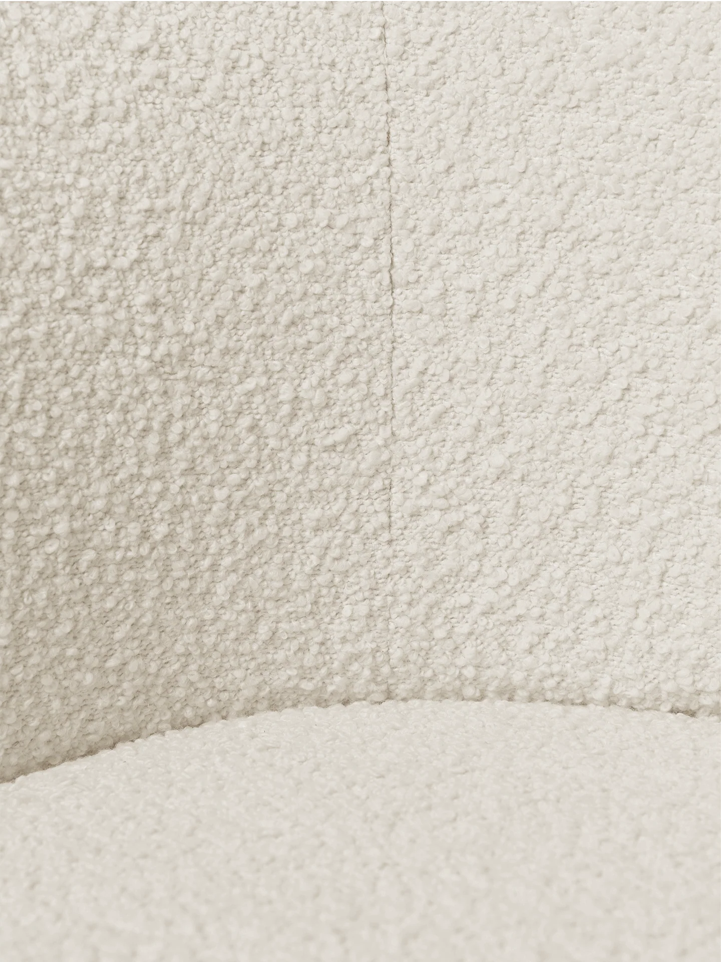 Rico Dining Chair - Cashmere - Nordic Bouclé - Off-White - UK - Image 4