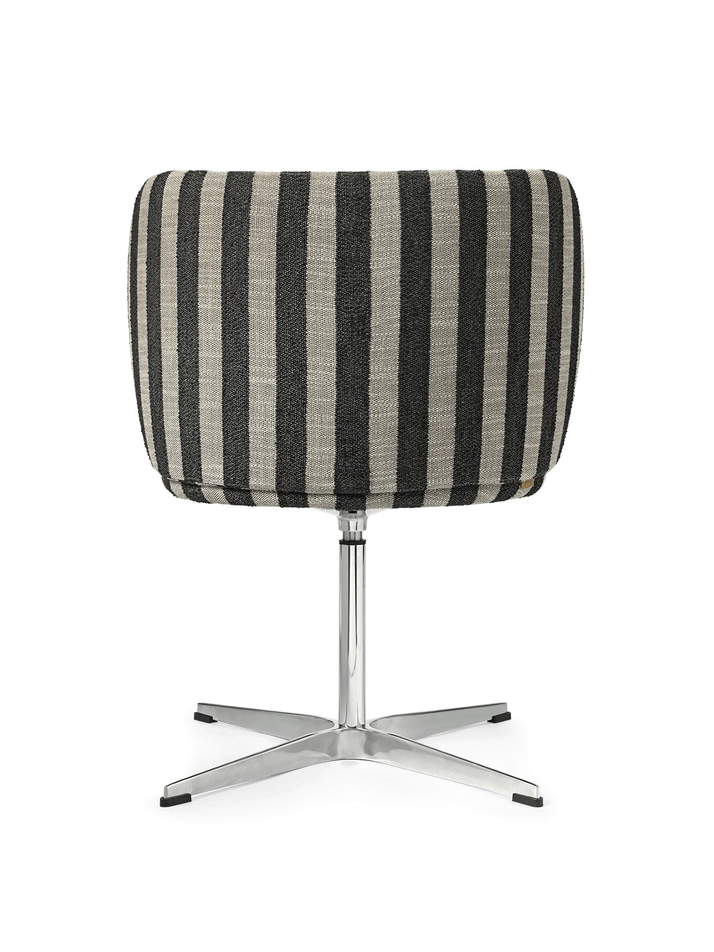 Rico Dining Chair - Swivel - Louisiana - Sand/Black - UK - Image 4