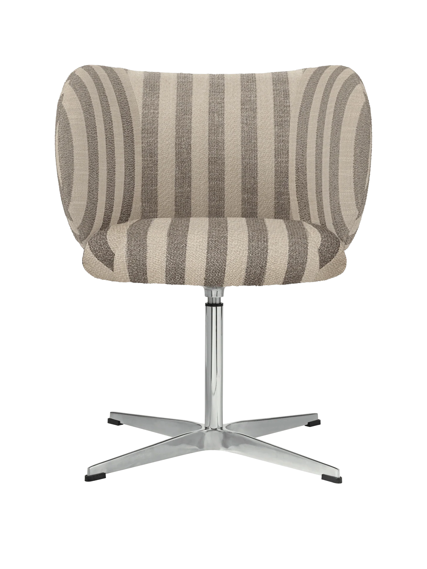 Rico Dining Chair - Swivel - Louisiana - Sand/Off-White - UK