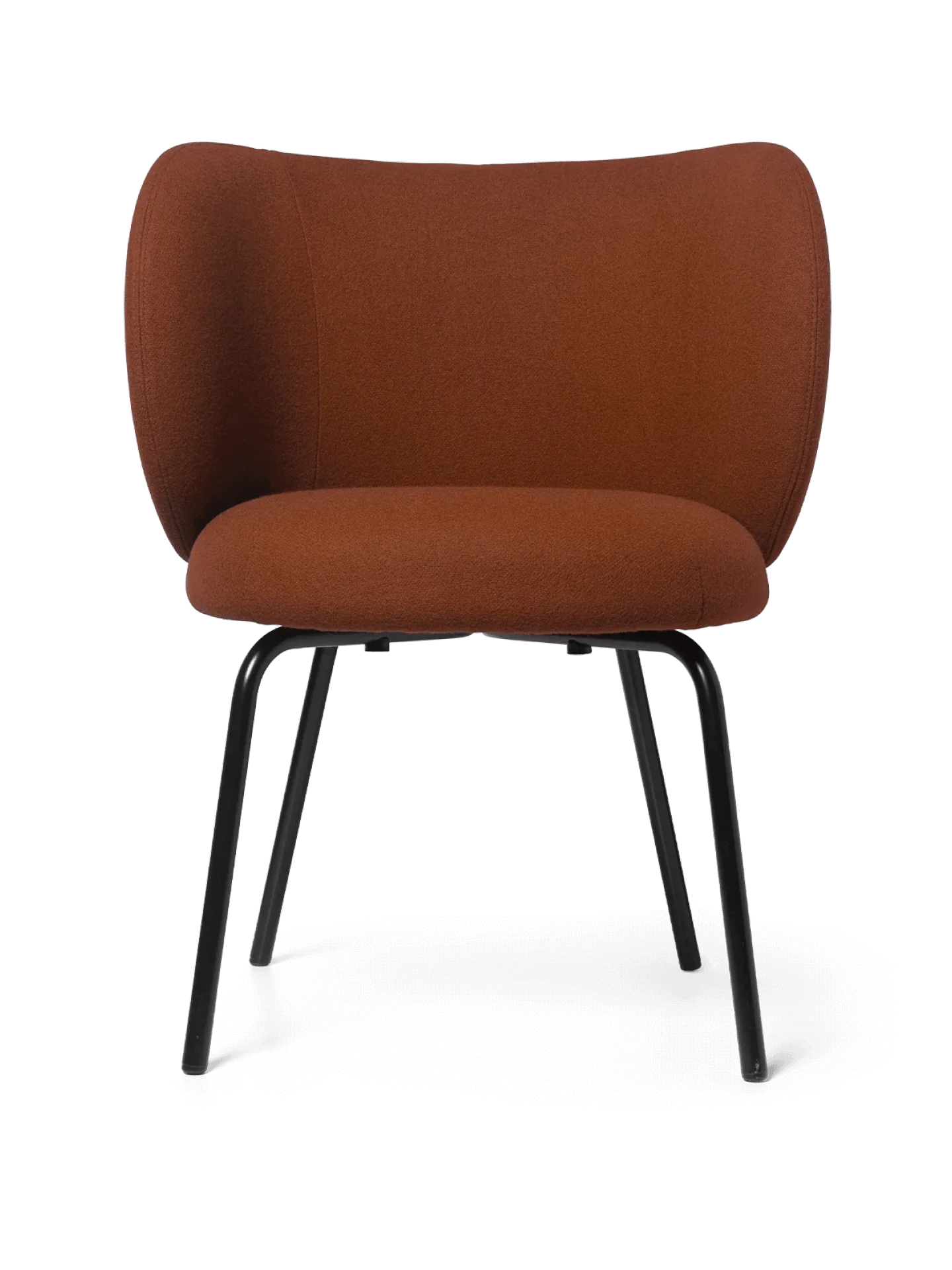 Rico Dining Chair - Black - Tonus - Red Brown - UK