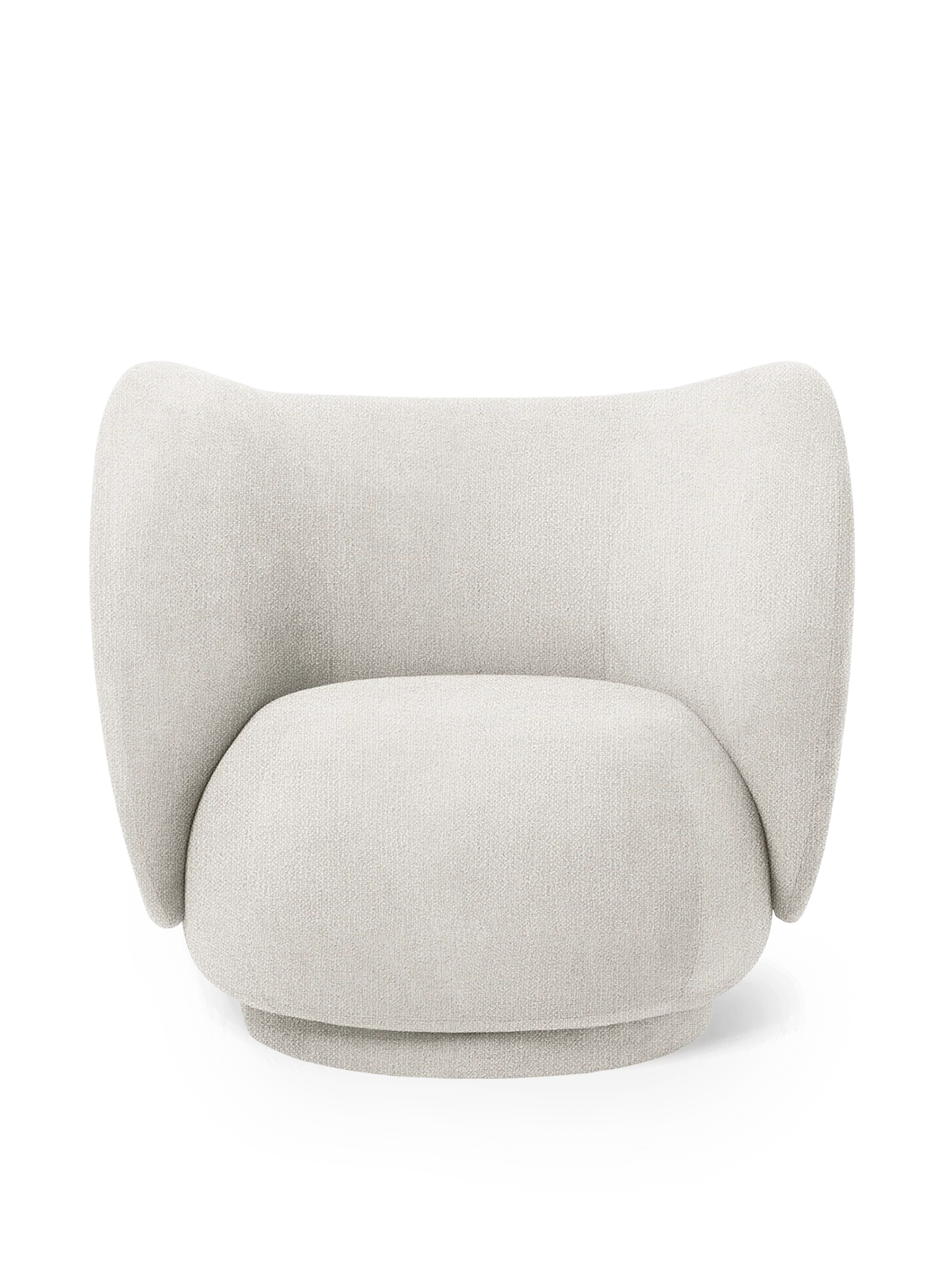 Rico Lounge Chair - Bouclé - Off-White - UK