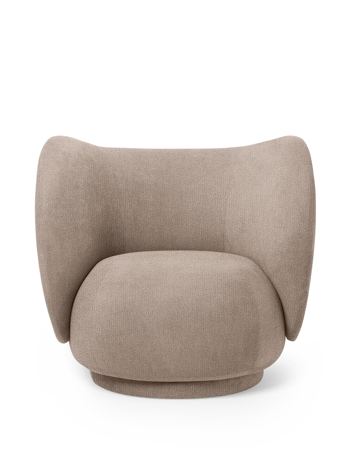 Rico Lounge Chair - Bouclé - Sand - UK