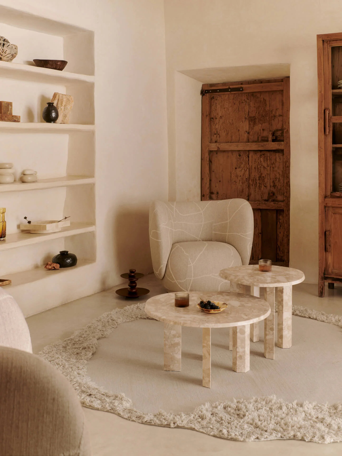 Rico Lounge Chair - Can Lis - Sand/Off-White - UK - Image 3