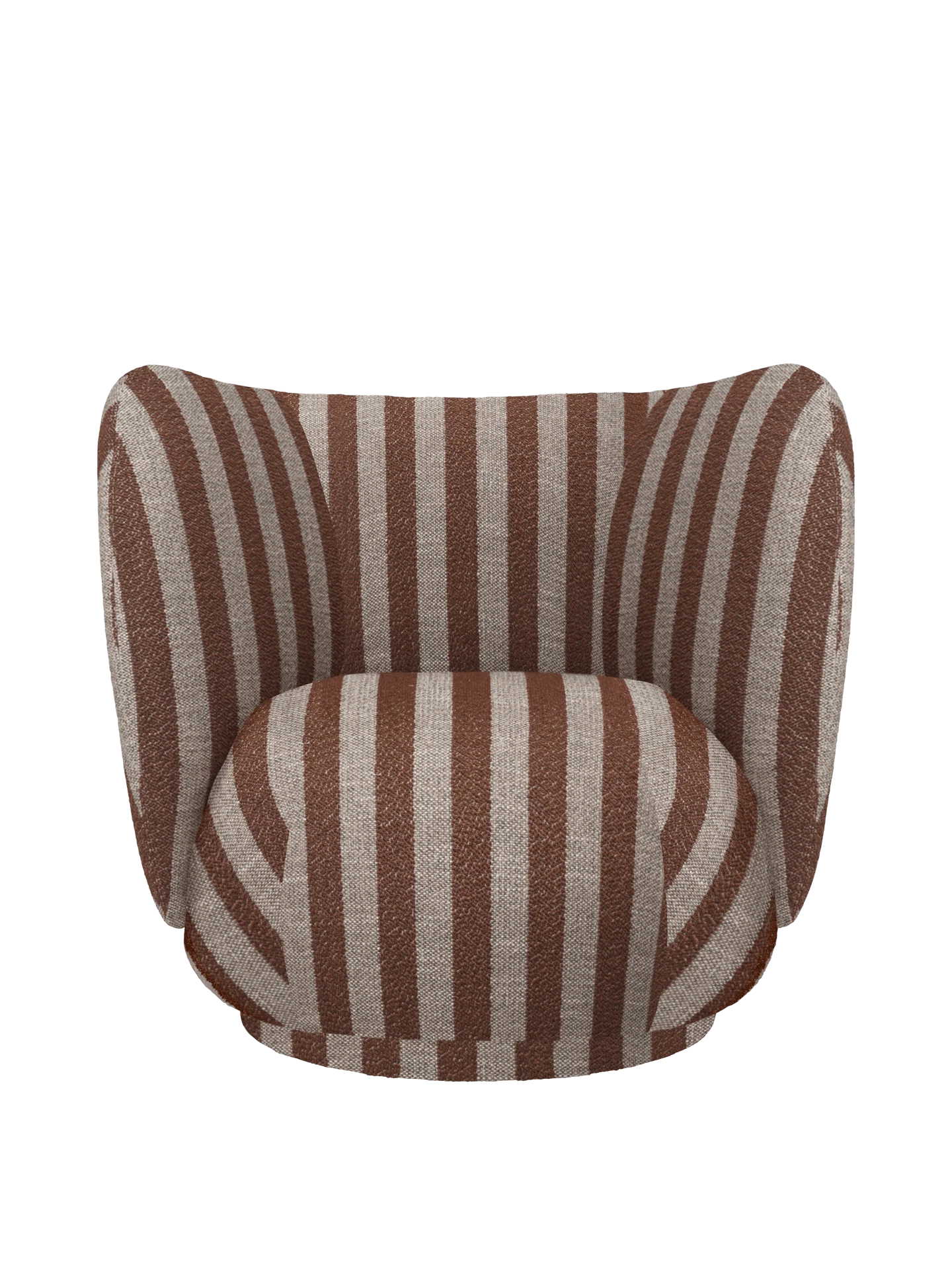Rico Lounge Chair - Louisiana - Sand/Chocolate - UK