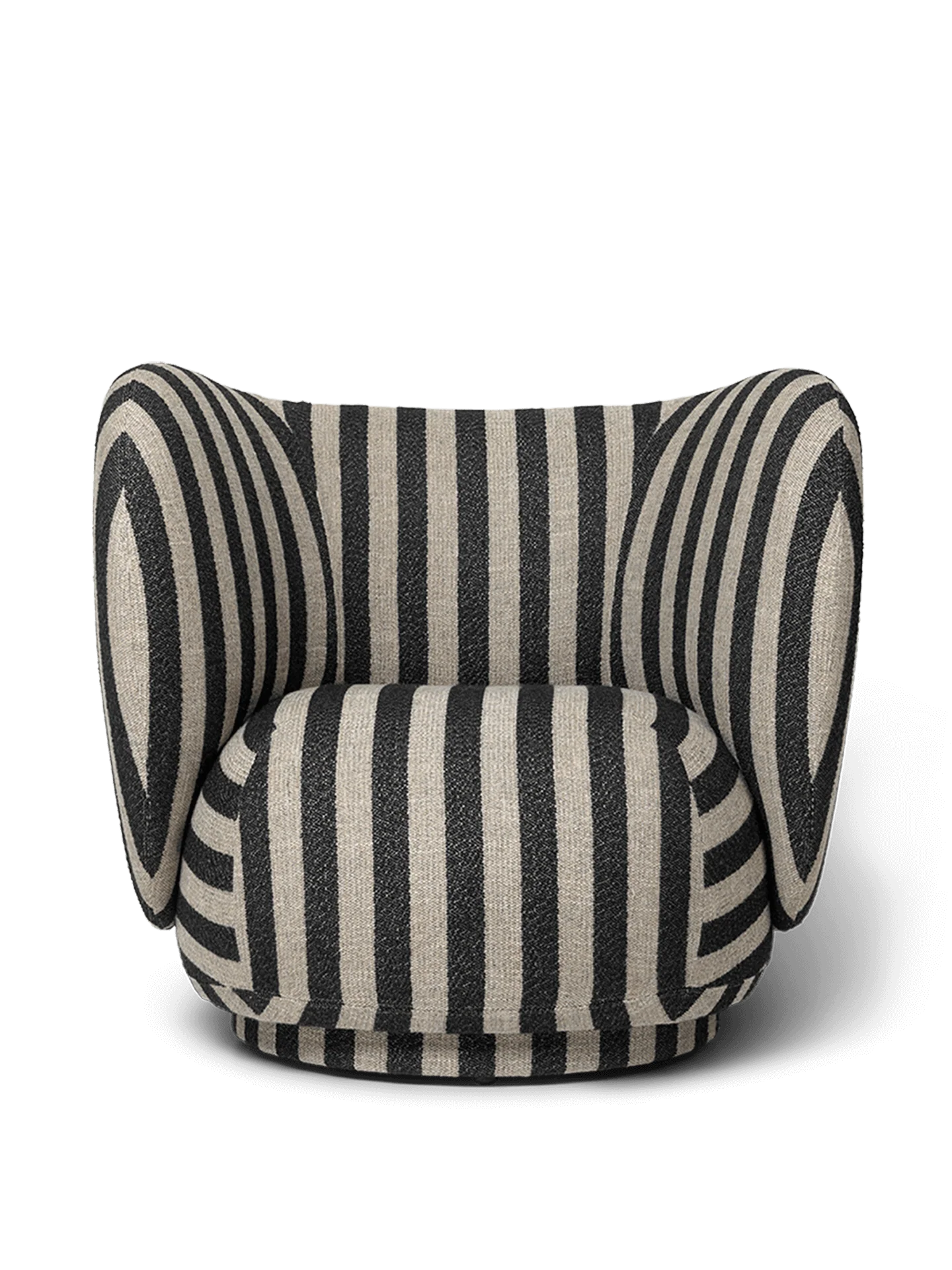 Rico Lounge Chair - Louisiana - Sand/Black - UK