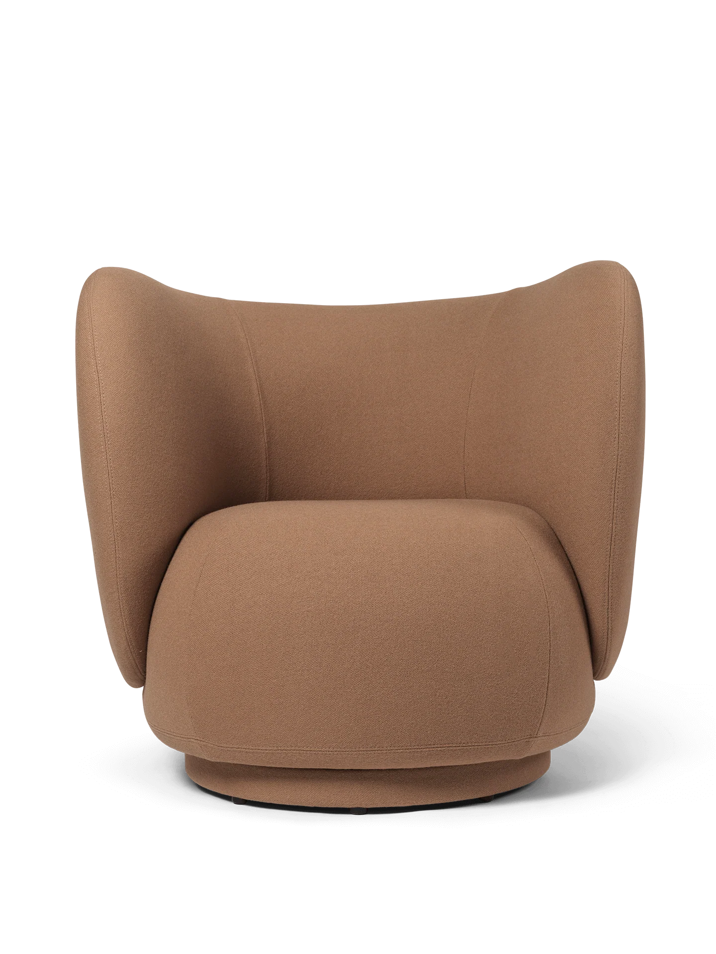 Rico Lounge Chair - Swivel - Tonus - Tan - UK
