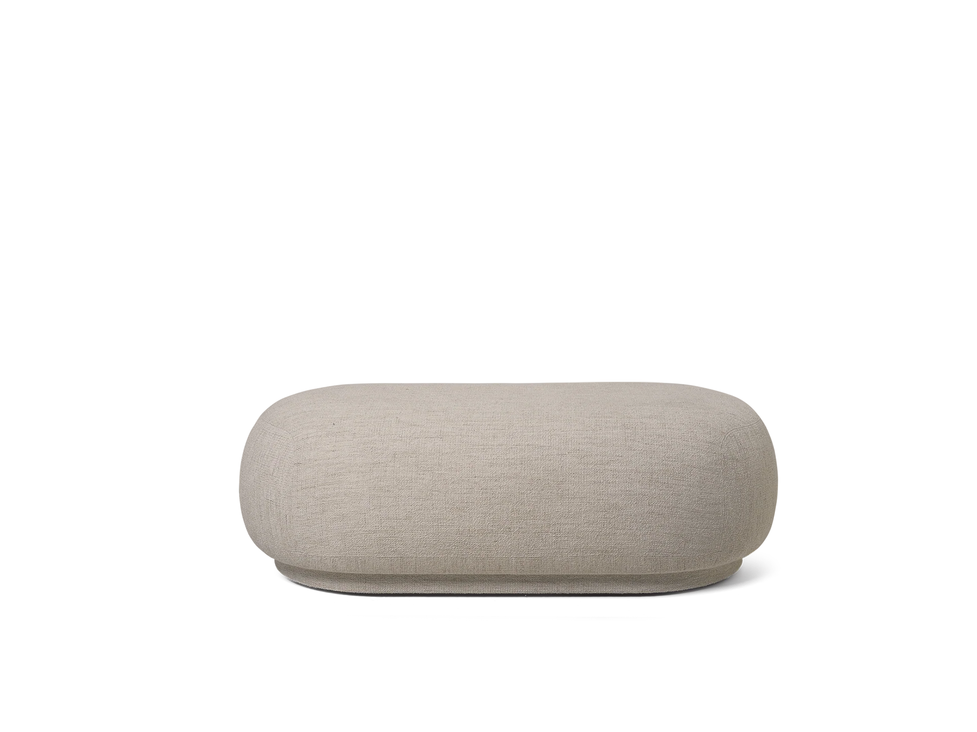 Rico Ottoman - Bouclé - Sand - UK