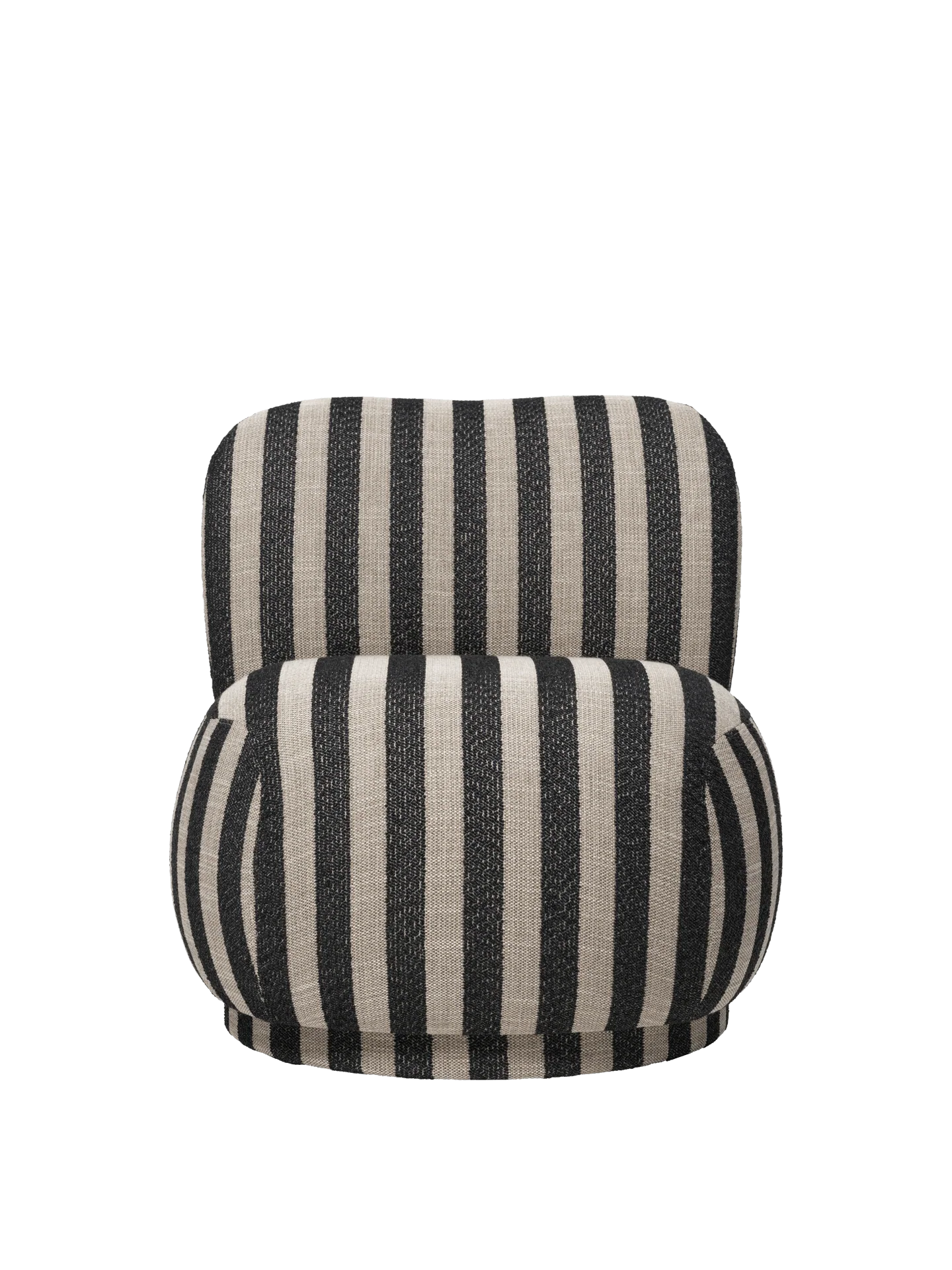 Rico Piccolo Lounge Chair - Louisiana - Sand/Black - UK