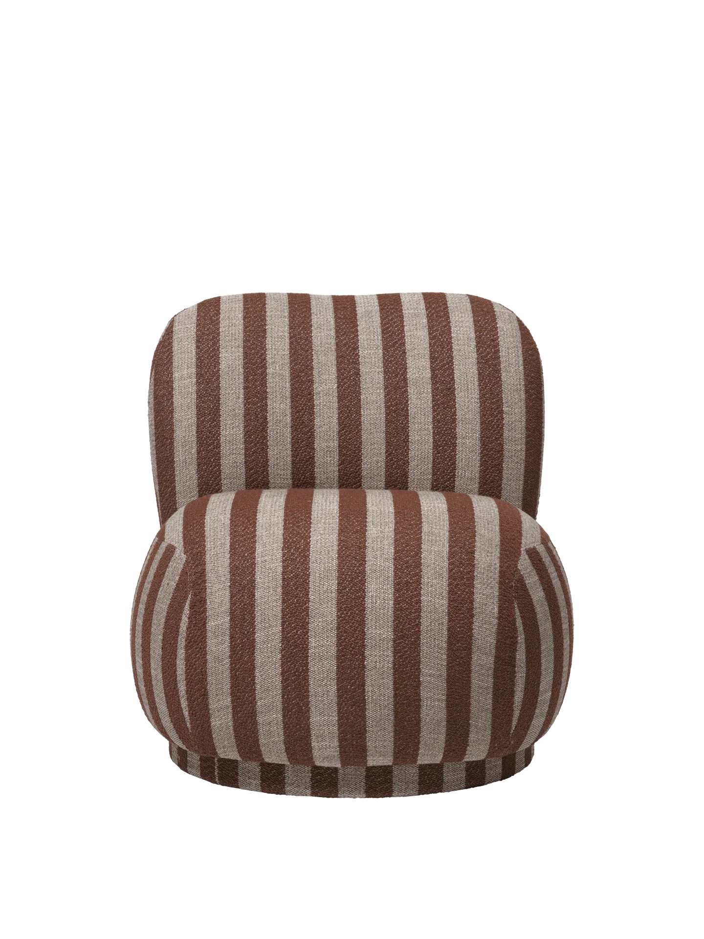 Rico Piccolo Lounge Chair - Louisiana - Sand/Chocolate - UK