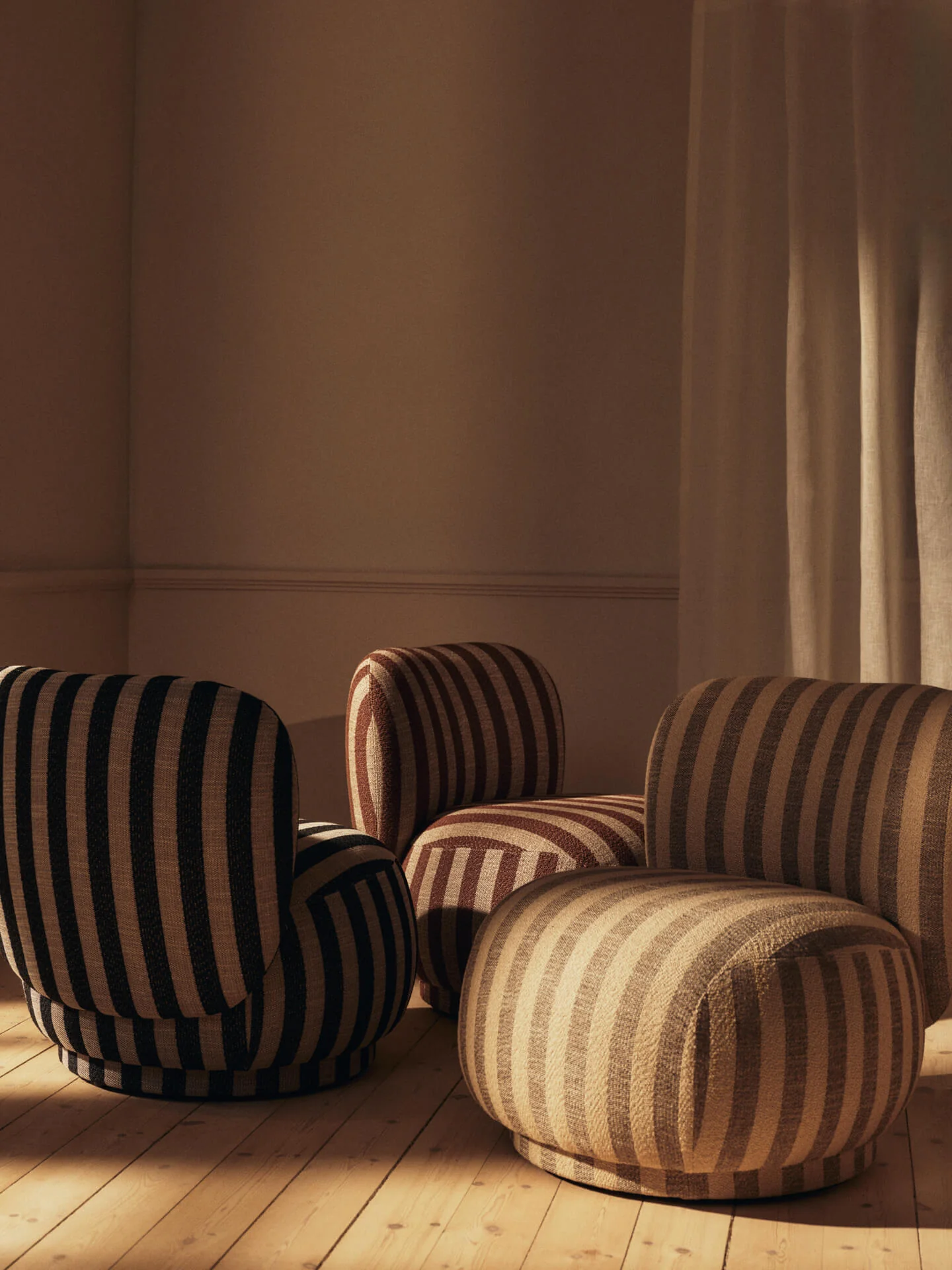 Rico Piccolo Lounge Chair - Louisiana - Sand/Chocolate - UK - Image 3