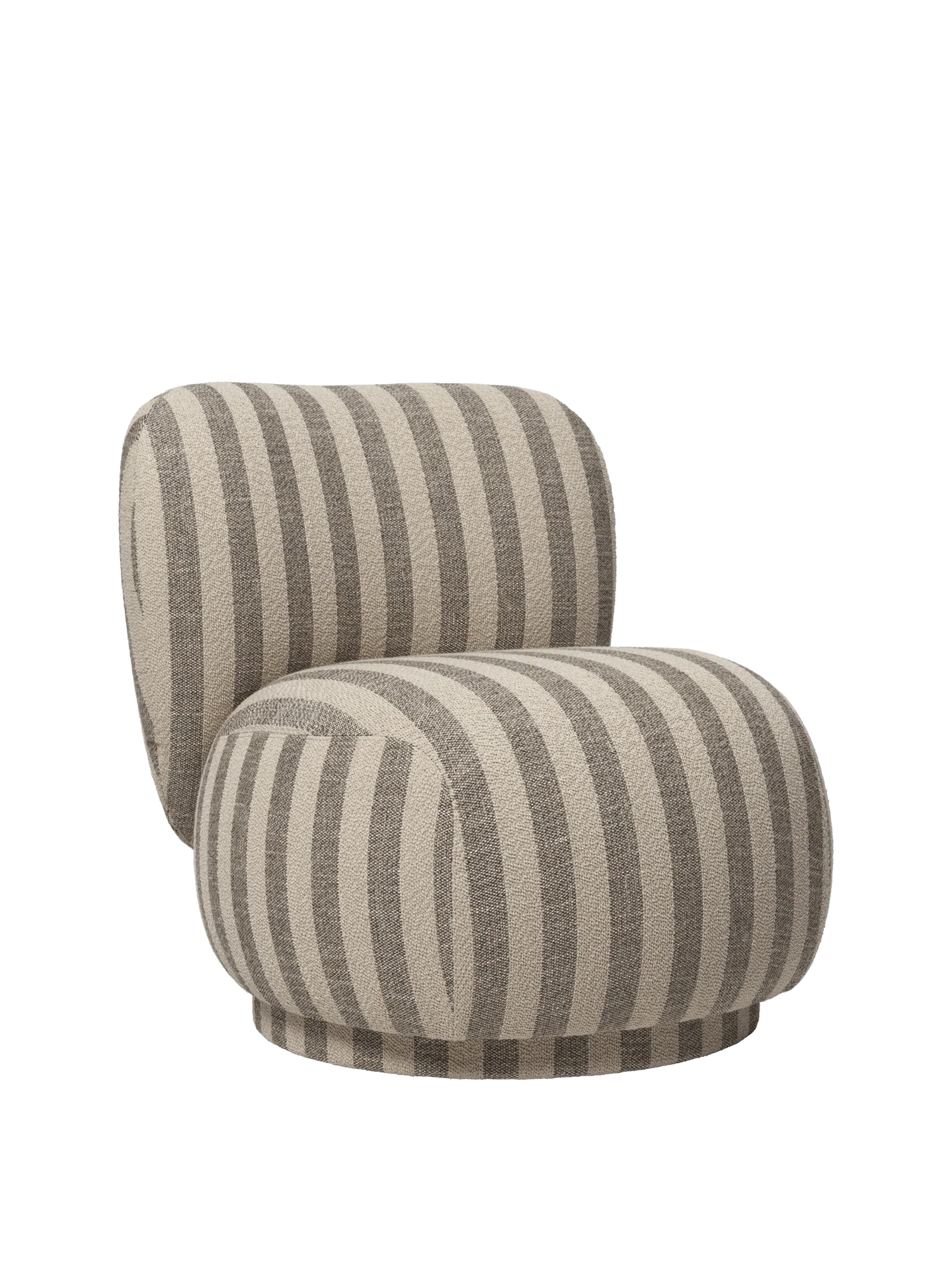 Rico Piccolo Lounge Chair - Louisiana - Sand/Off-White - UK - Image 6