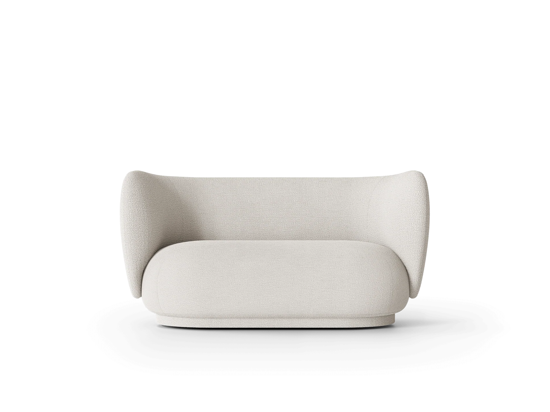 Rico Sofa 2-seater - Bouclé - Off-White - UK