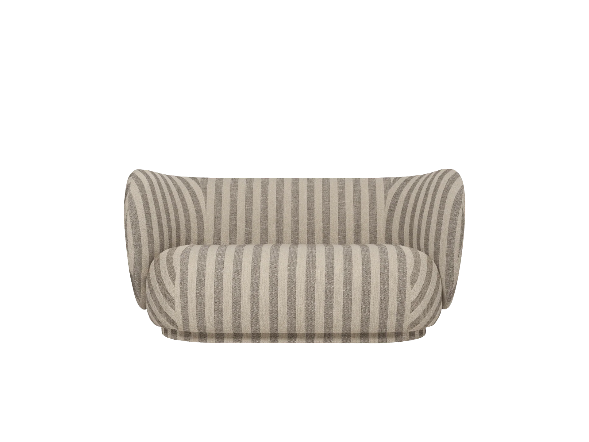 Rico Sofa 2-seater - Louisiana - Sand/Off-White - UK