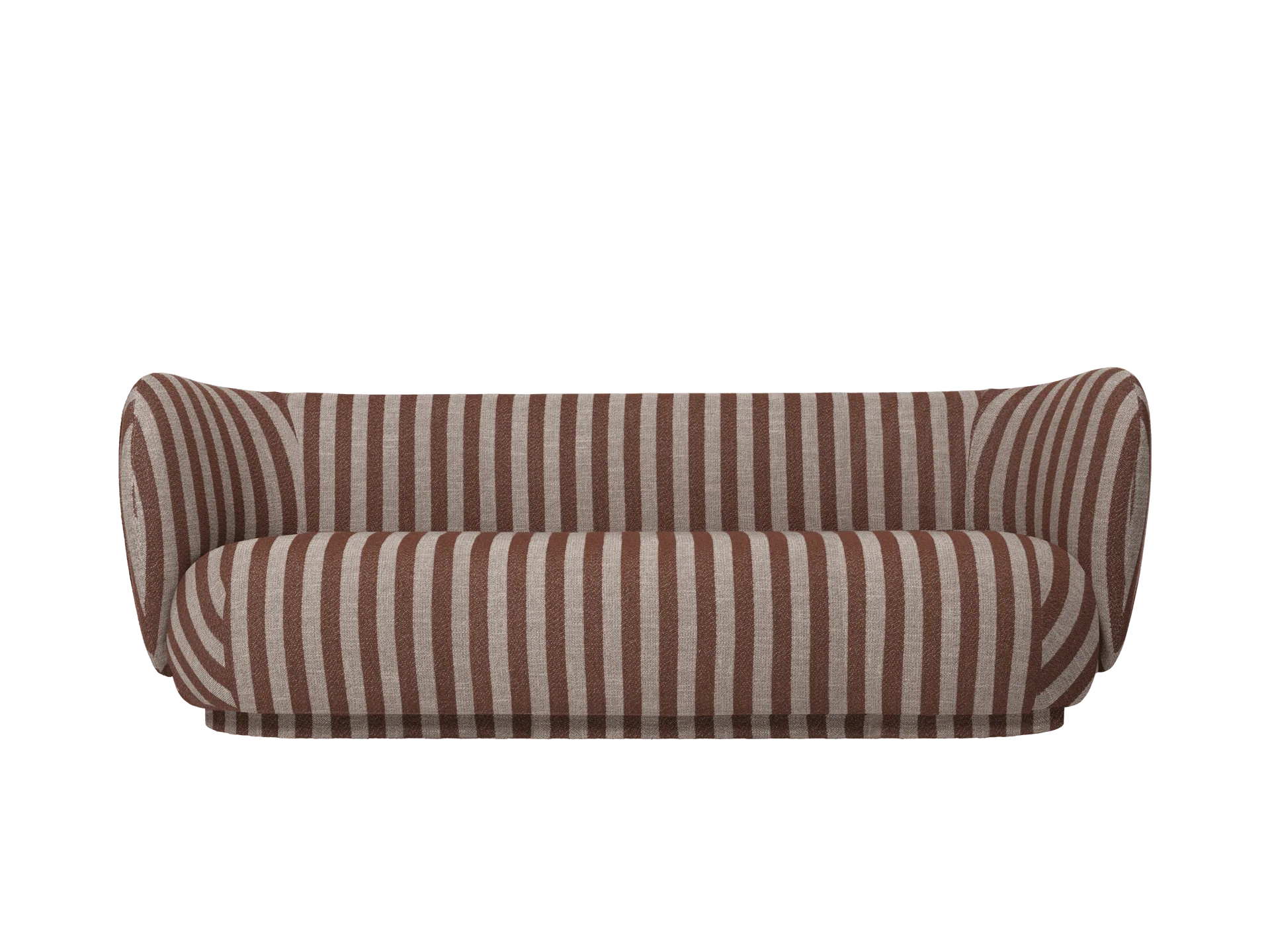 Rico Sofa 3-seater - Louisiana - Sand/Chocolate - UK