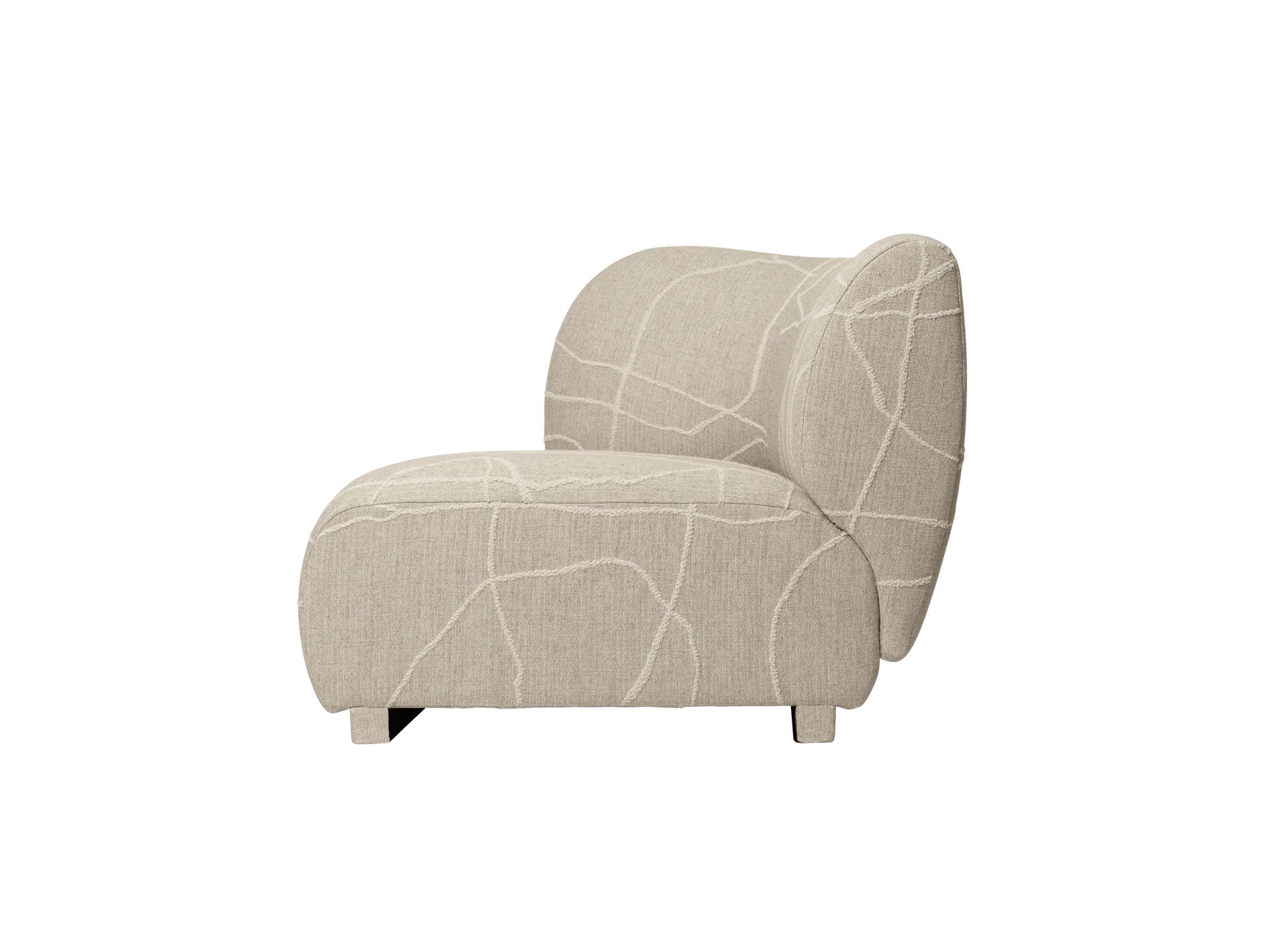 Rico Sofa Armrest Left - Can Lis - Sand/Off-White - UK - Image 2