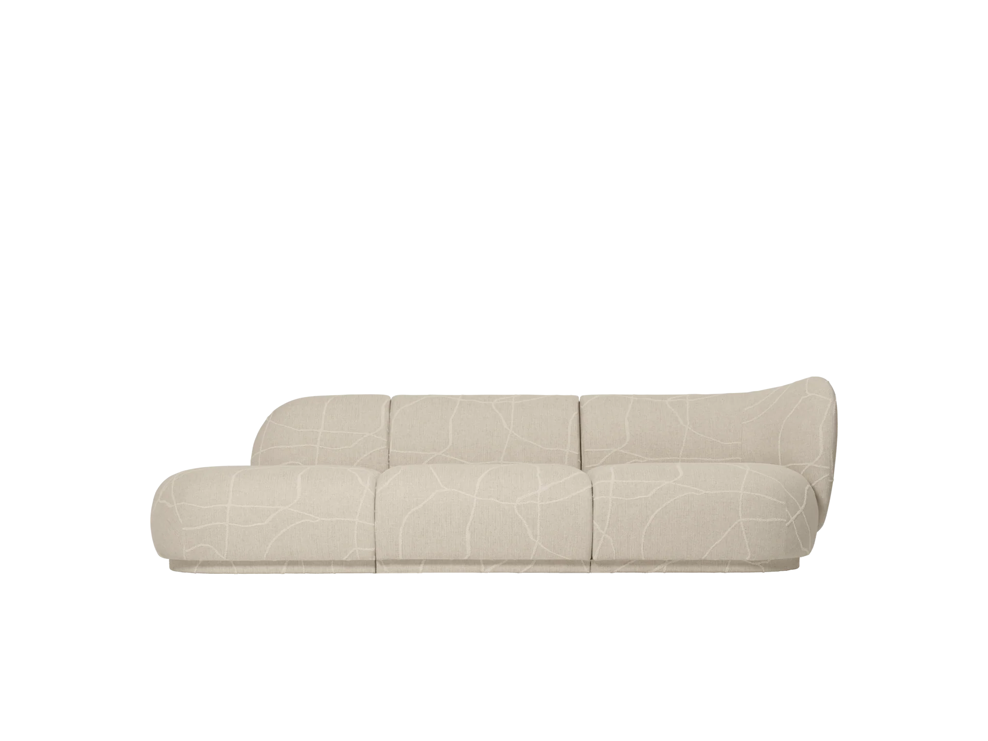 Rico Sofa Armrest Right - Can Lis - Sand/Off-White - UK - Image 5