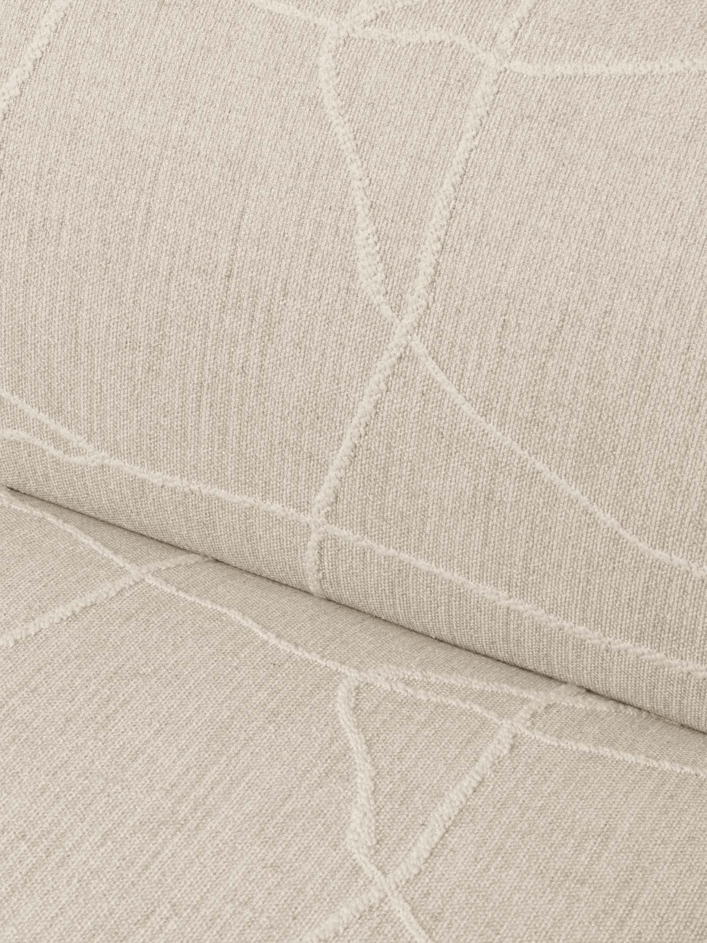 Rico Sofa Corner - Narrow - Can Lis - Sand/Off-White - UK - Image 4