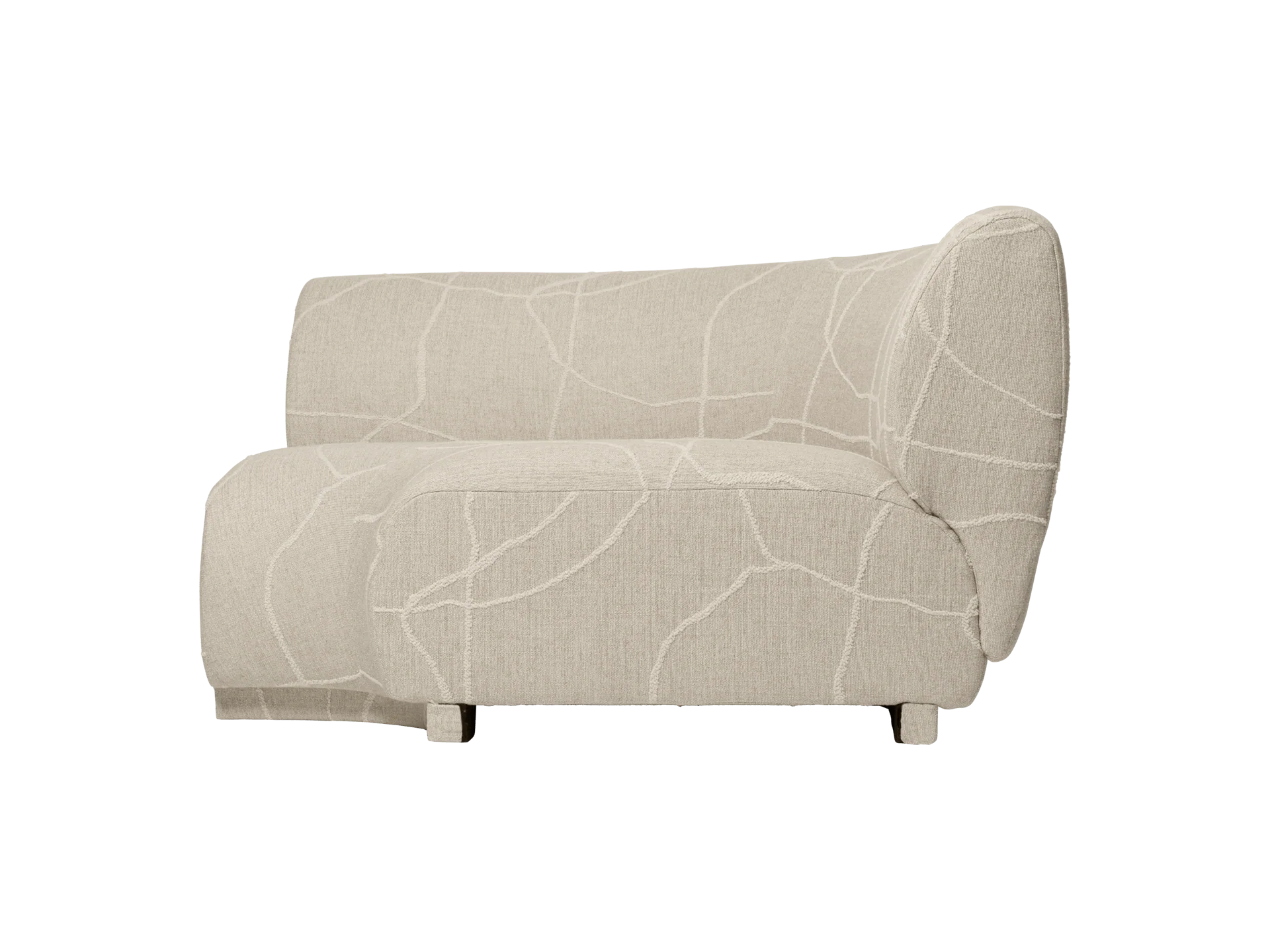 Rico Sofa Corner - Wide - Can Lis - Sand/Off-White - UK - Image 3