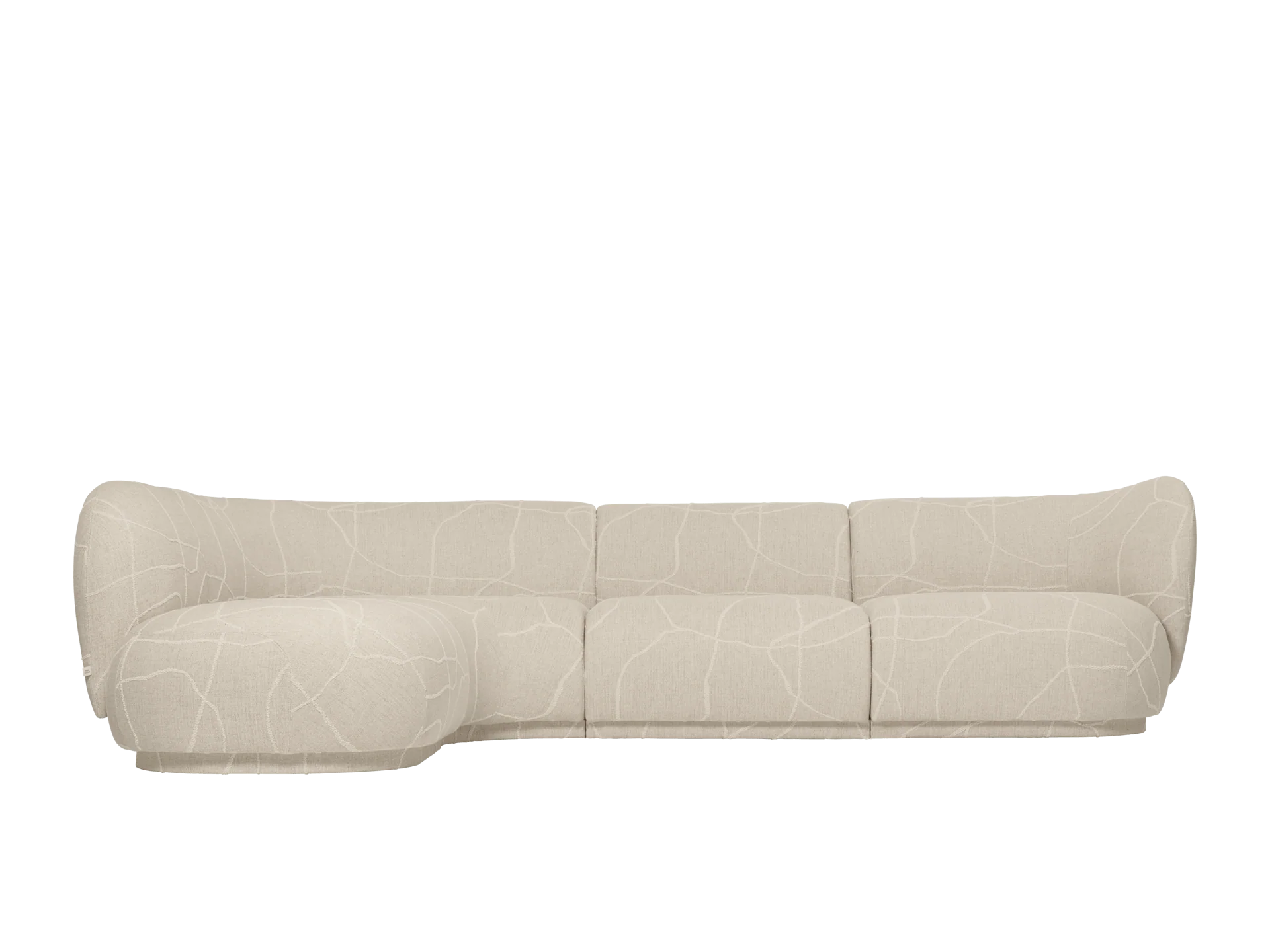 Rico Sofa Corner - Wide - Can Lis - Sand/Off-White - UK - Image 5