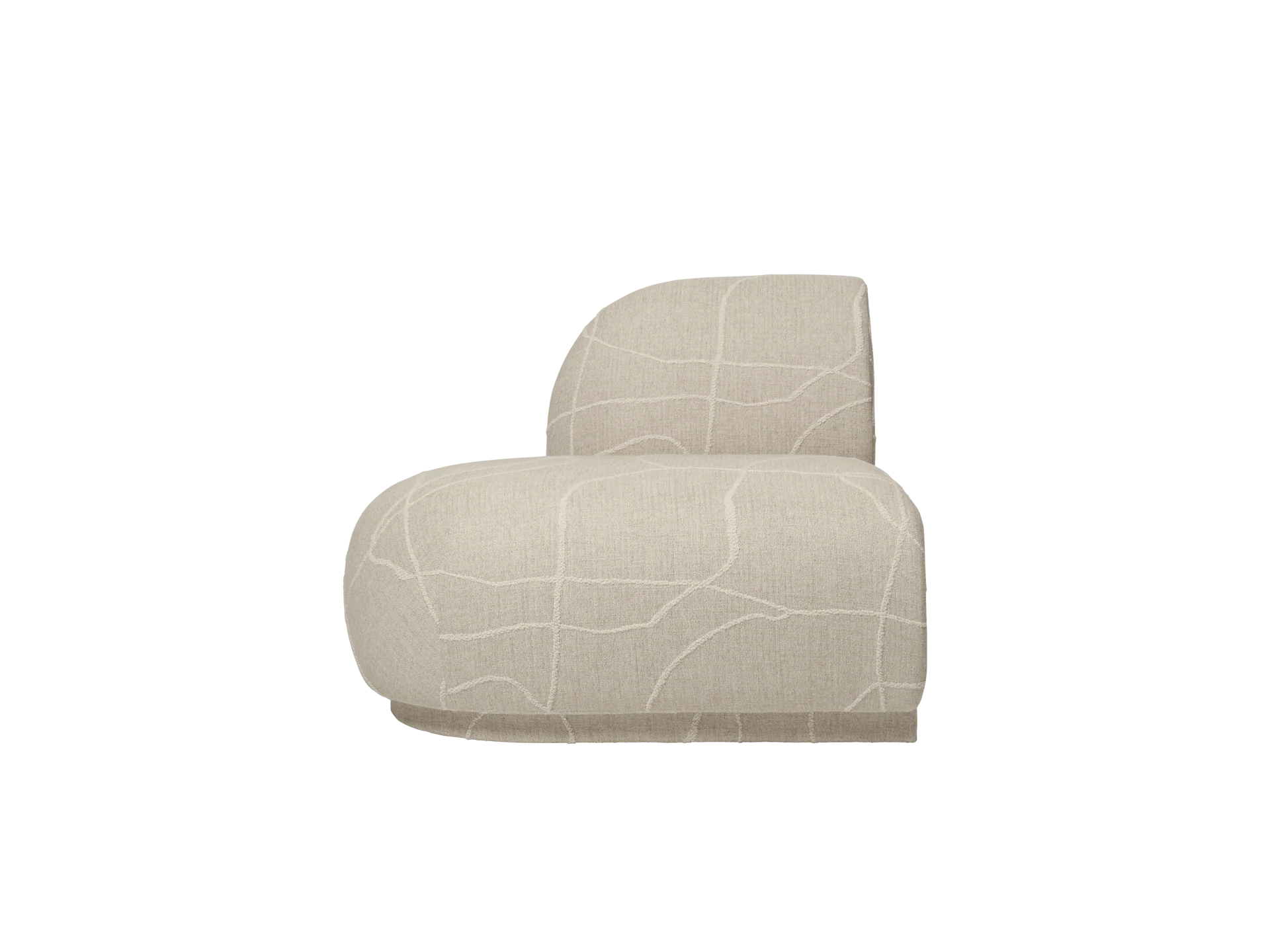 Rico Sofa Open End Left - Can Lis - Sand/Off-White - UK