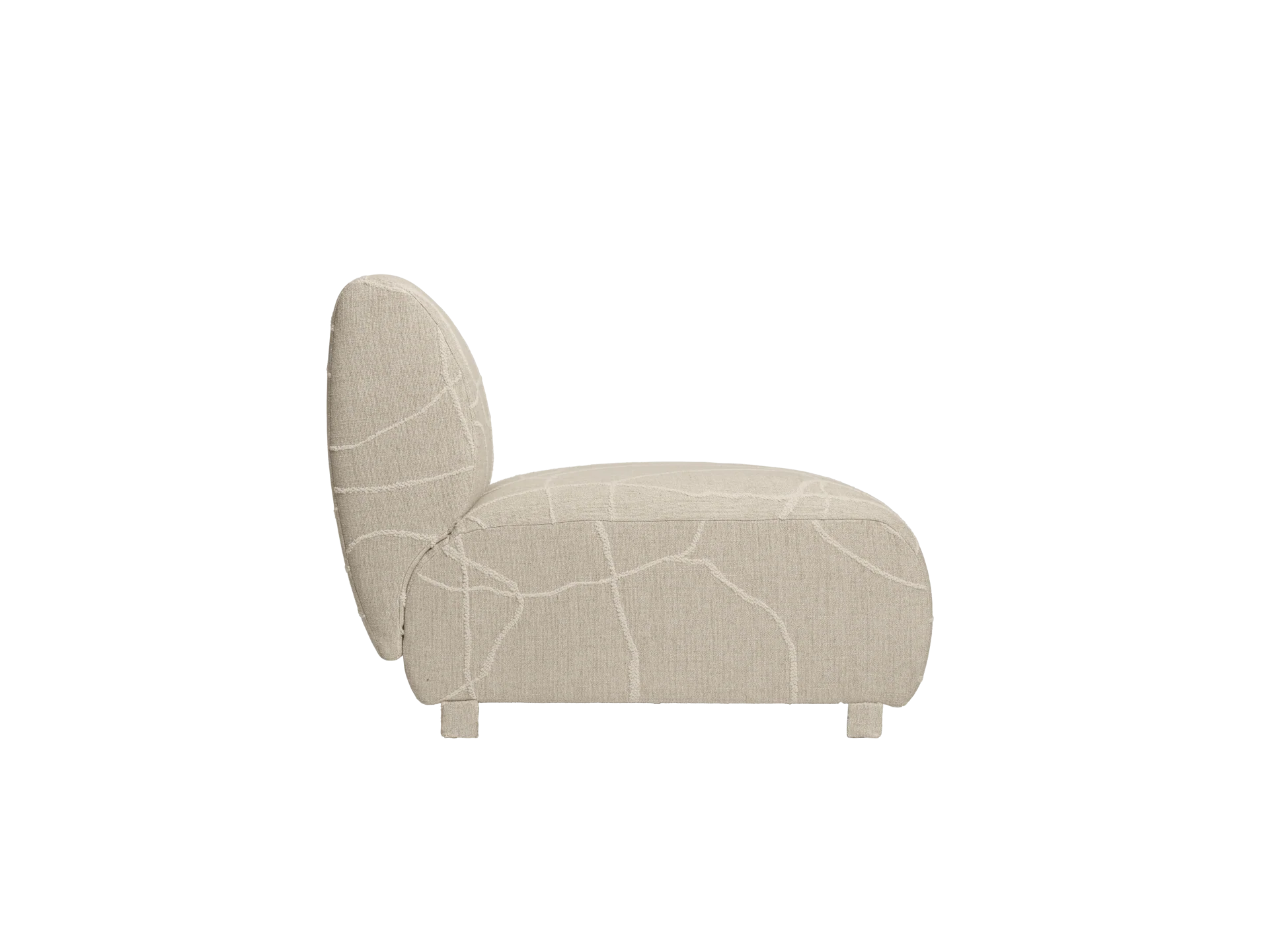 Rico Sofa Open End Right - Can Lis - Sand/Off-White - UK - Image 2