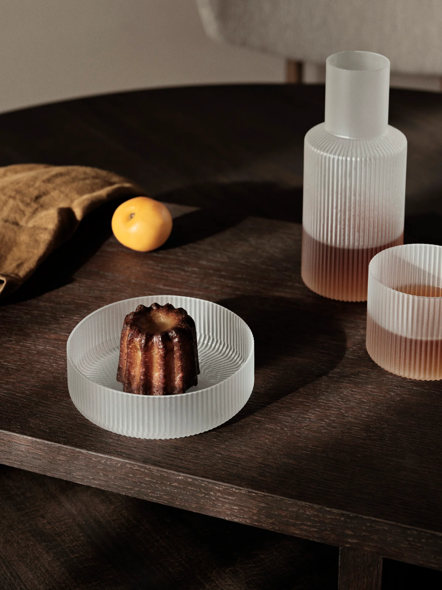 Ripple Carafe Set - Small - Frosted - Image 3