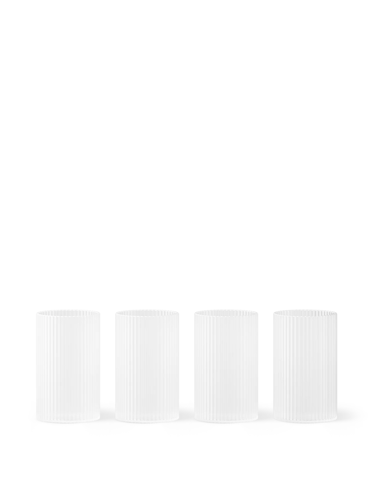 Ripple Verrines - Set of 4 - Frosted