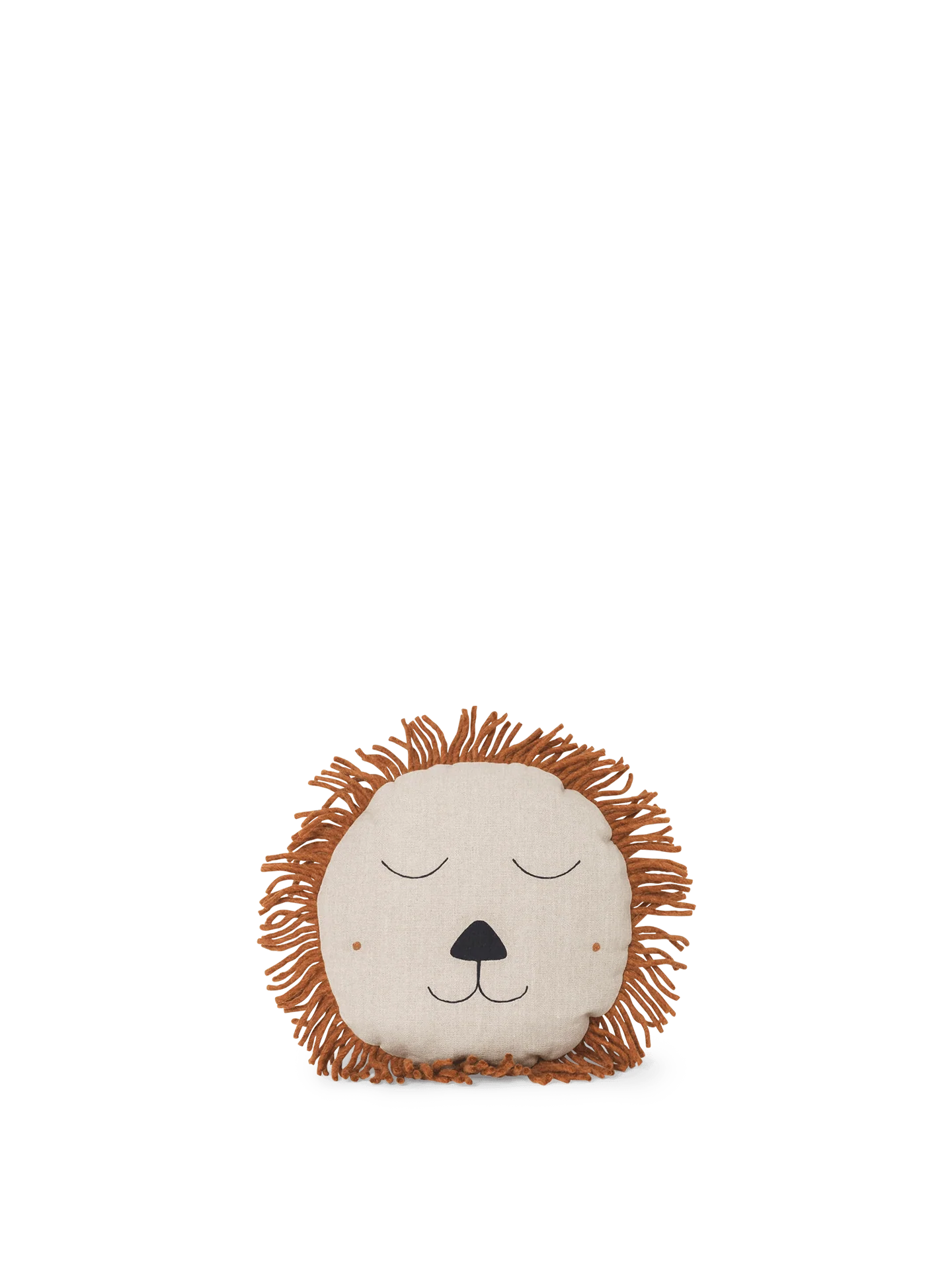 Safari Cushion - Lion - Natural