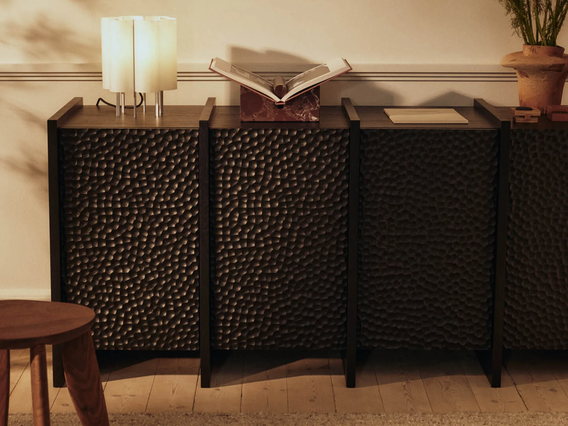Scarni Sideboard - Dark Stained Ash - Image 2