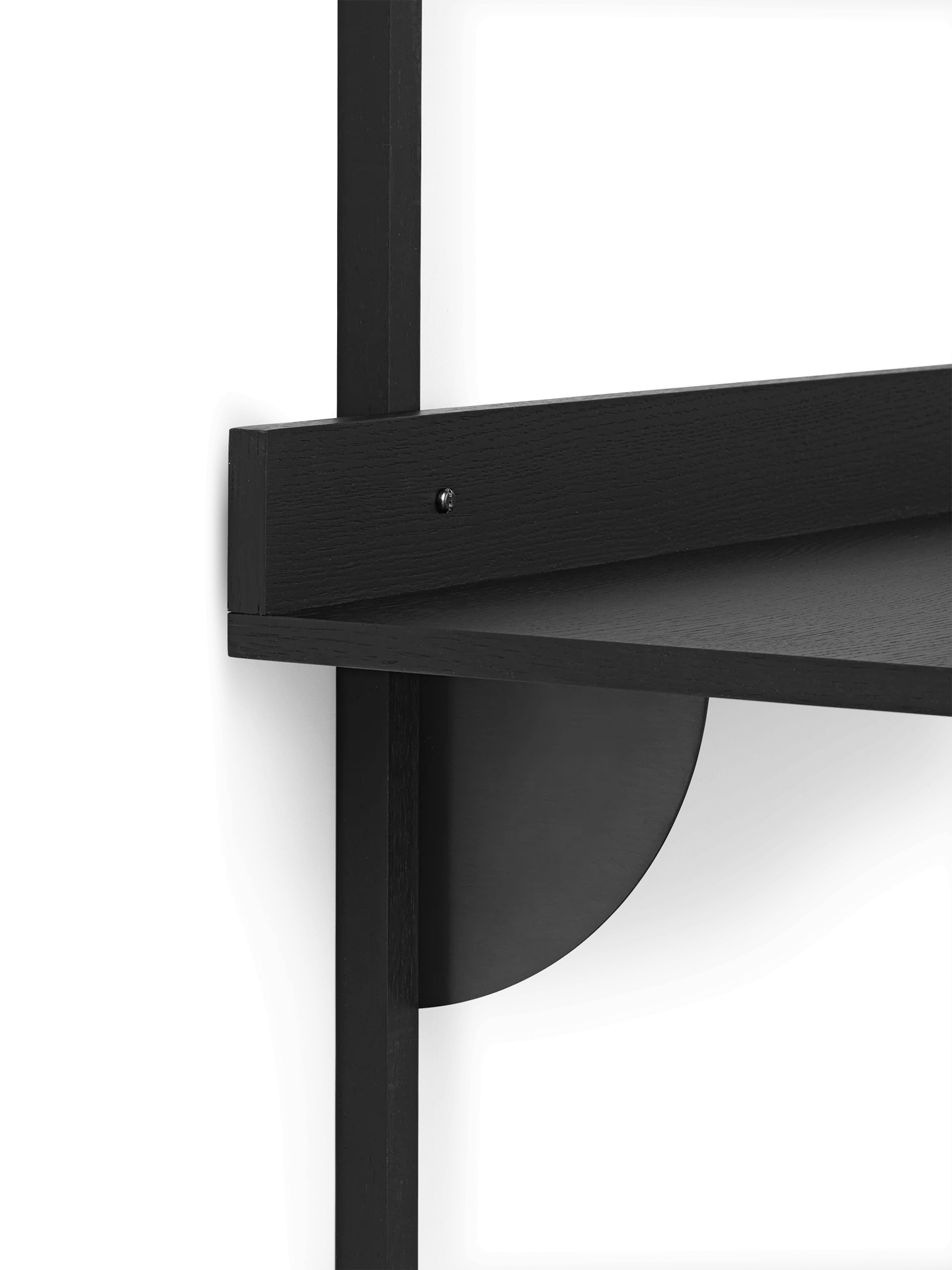 Sector Desk - Black Ash/Black Brass - Image 3