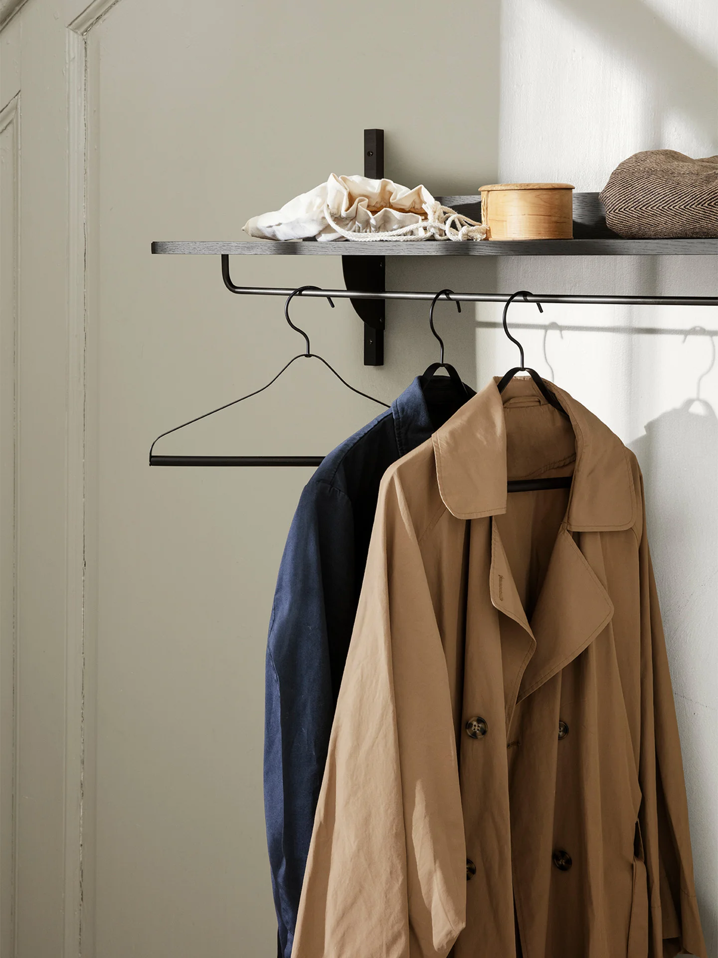 Sector Rack Shelf - Black Ash/Black Brass - Image 2