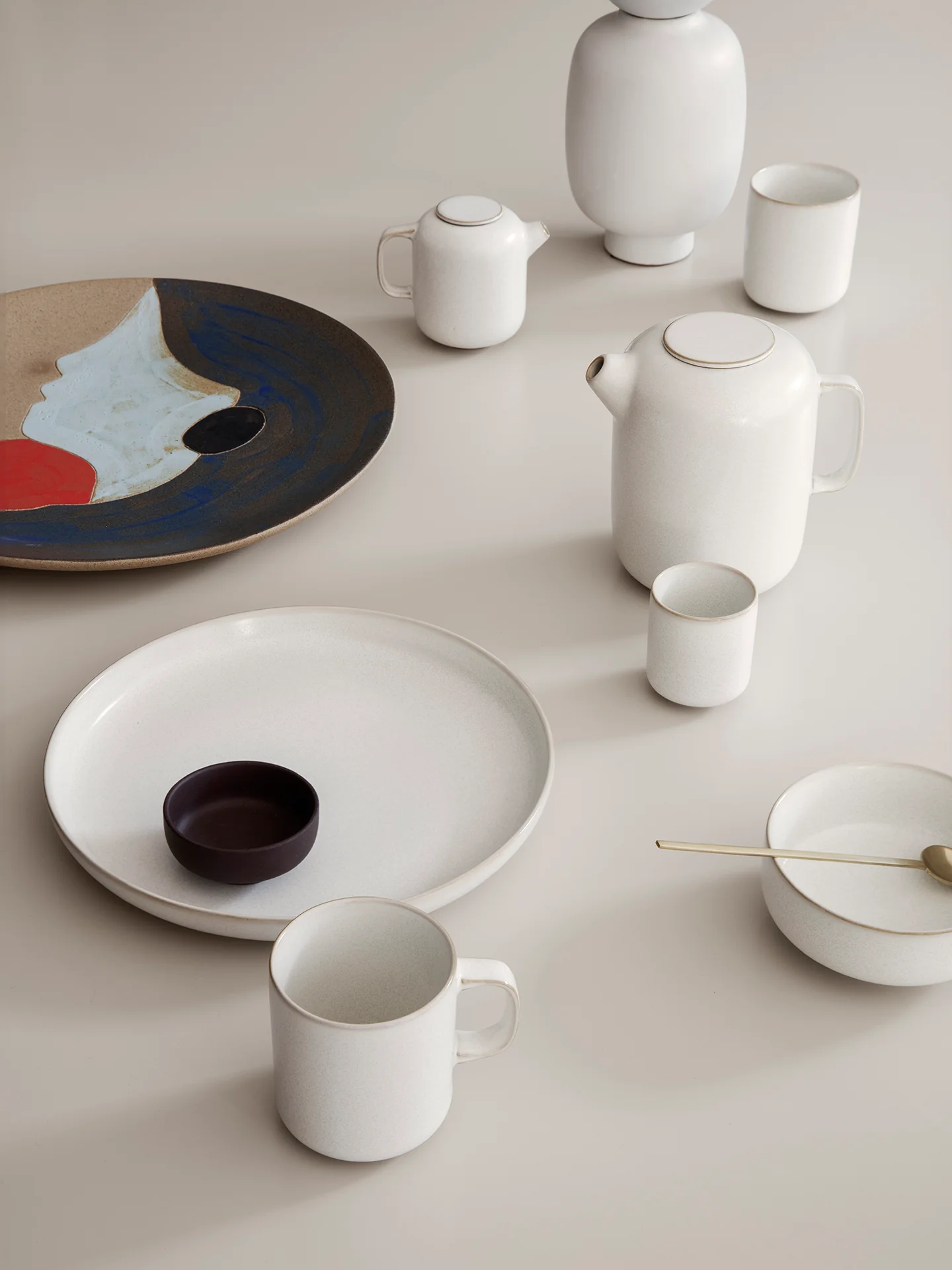 Sekki Plate - Large - Cream - Image 2