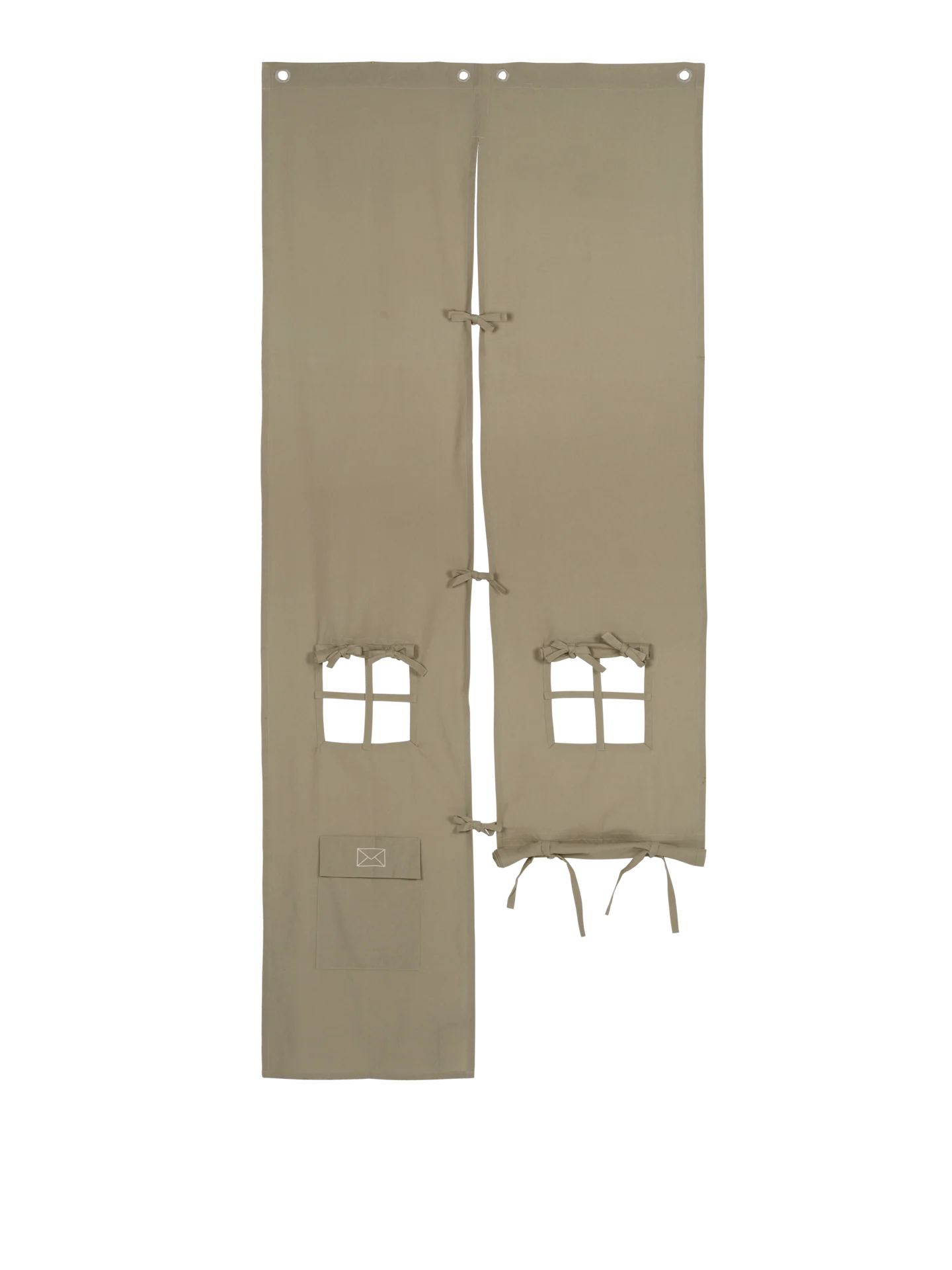 Settle Door Curtain - Elm Green - Image 4