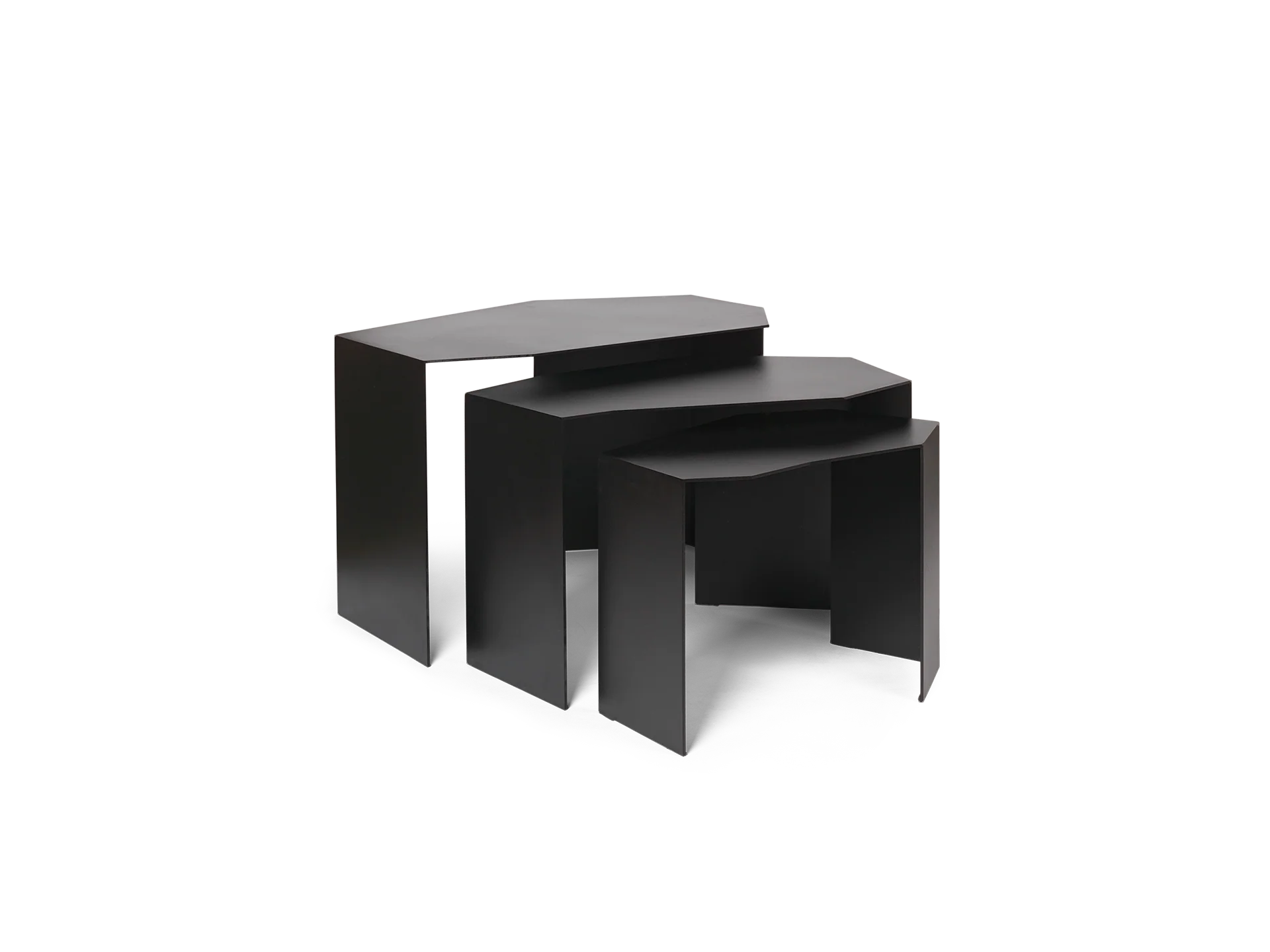 Shard Cluster Tables - Set of 3 - Black