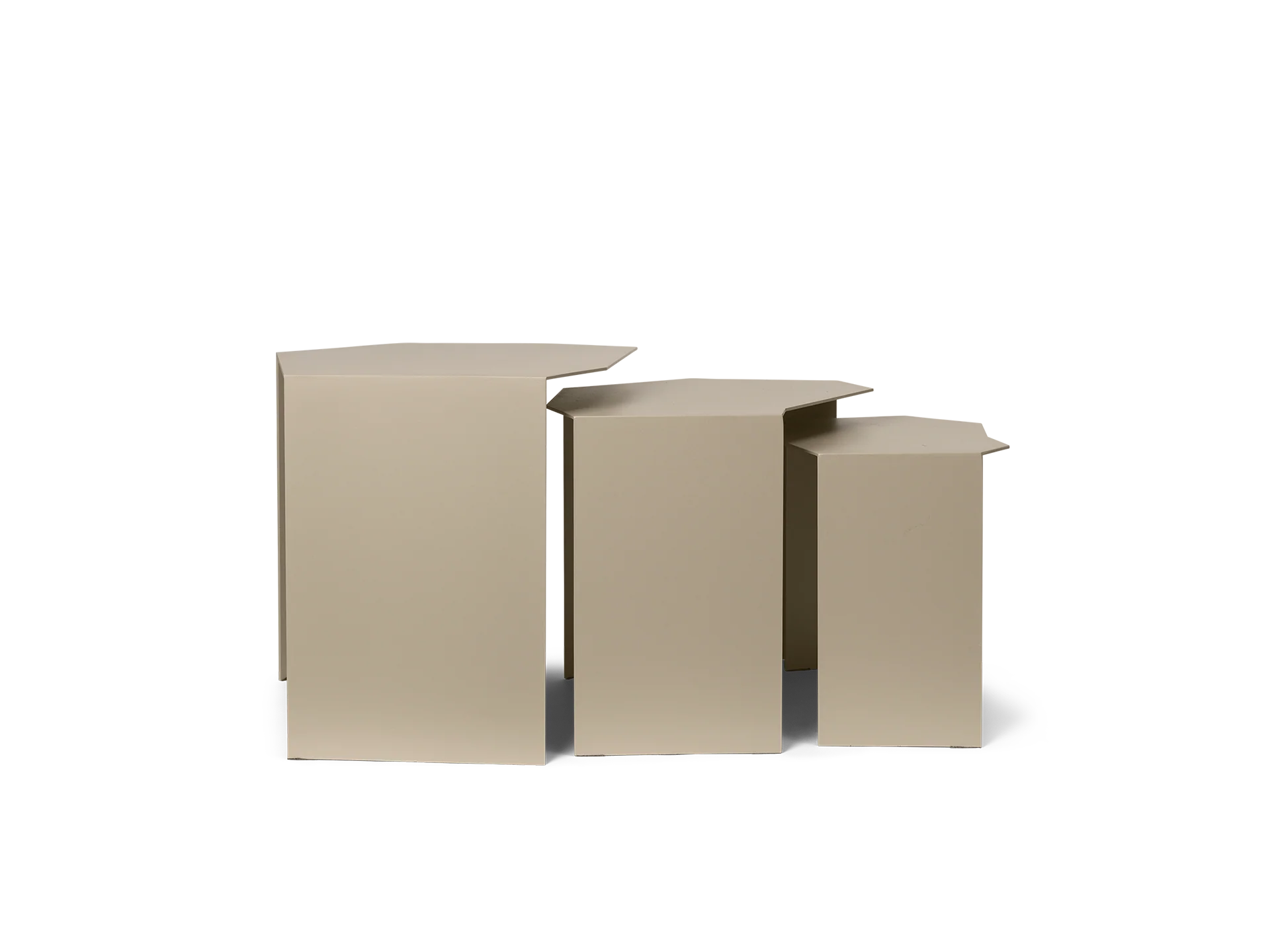 Shard Cluster Tables - Set of 3 - Cashmere - Image 3