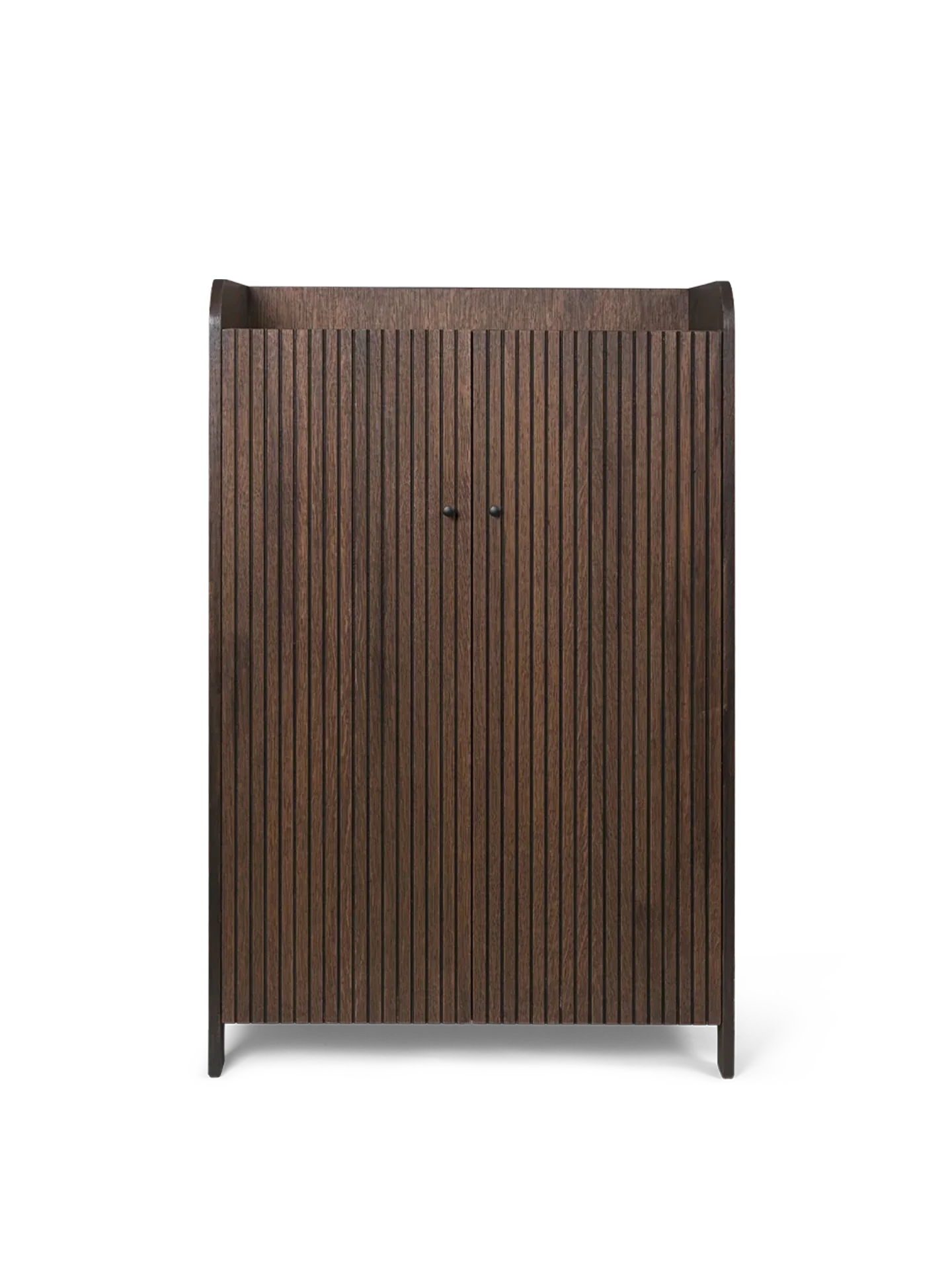 Sill Cupboard - Low - Dark Stained Oak