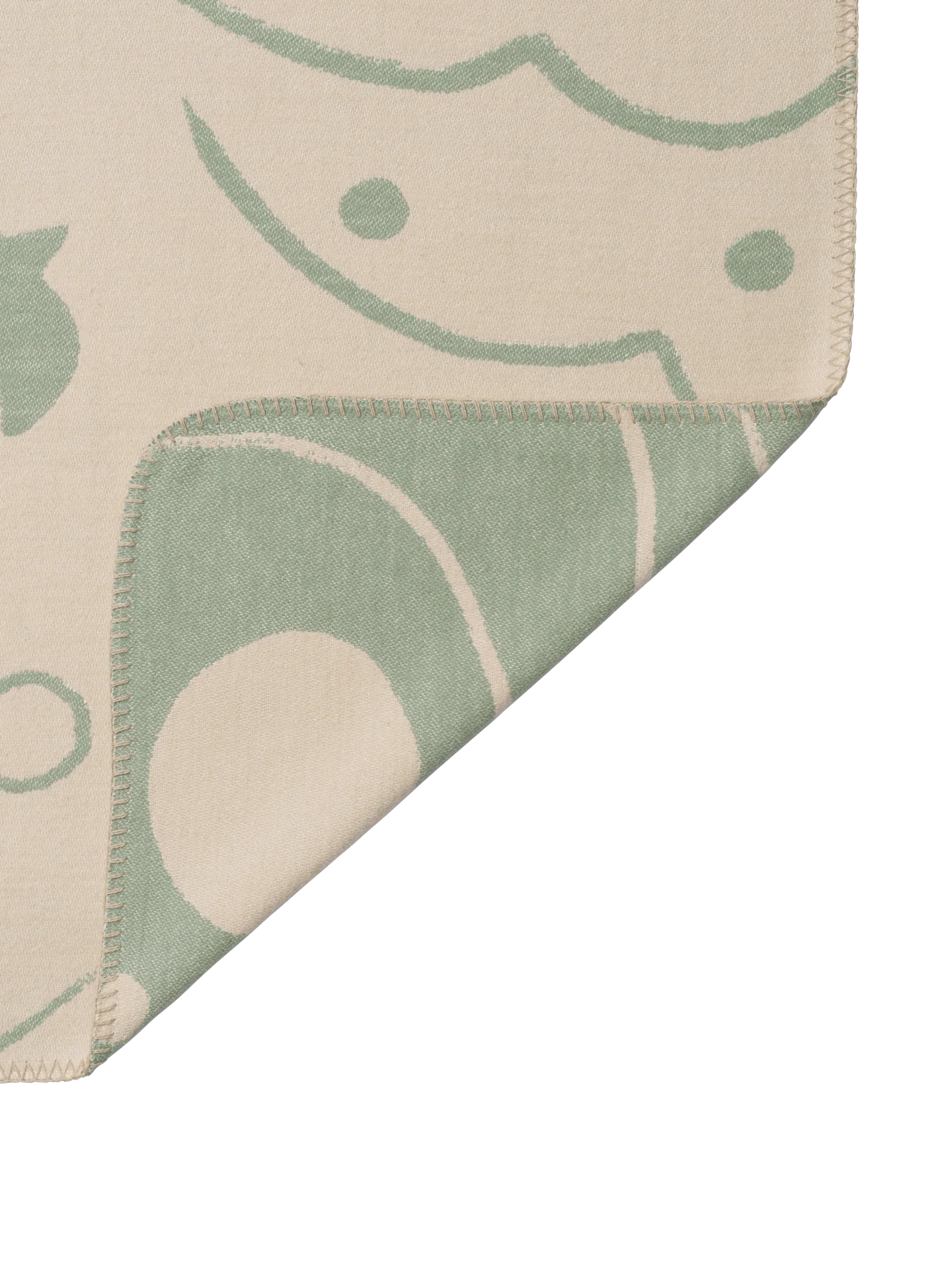 Skye Blanket - Tea Green/Parchment - Image 6