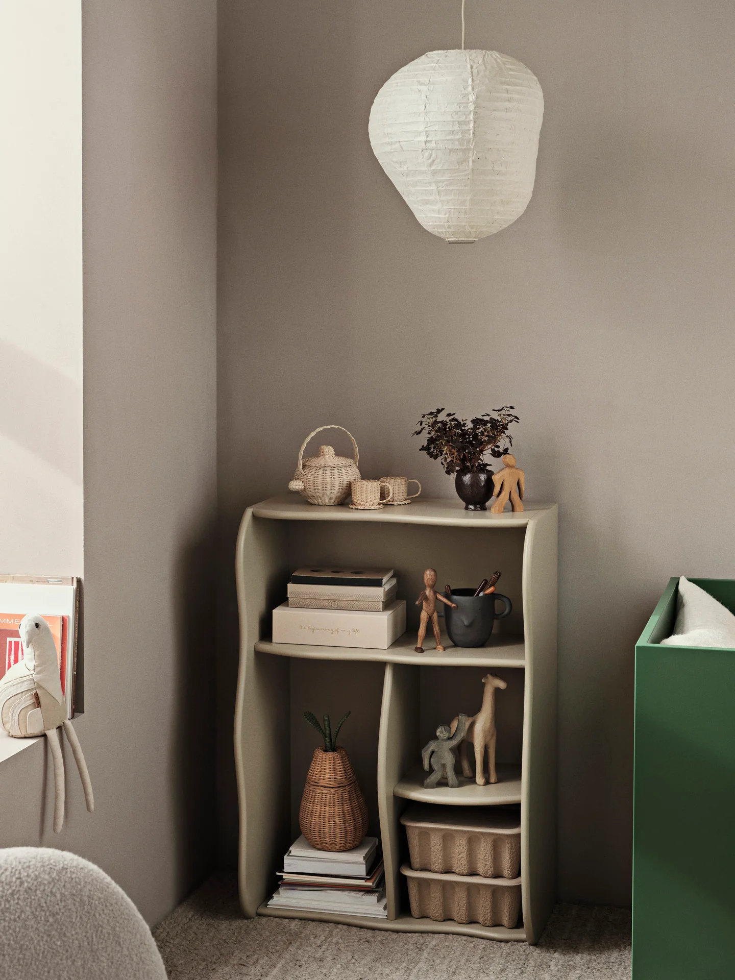 Slope Bookcase - Cashmere - Image 2