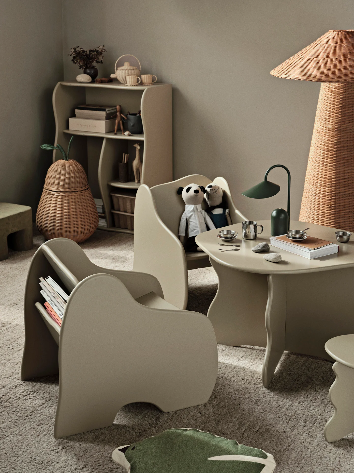 Slope Bookcase - Cashmere - Image 4