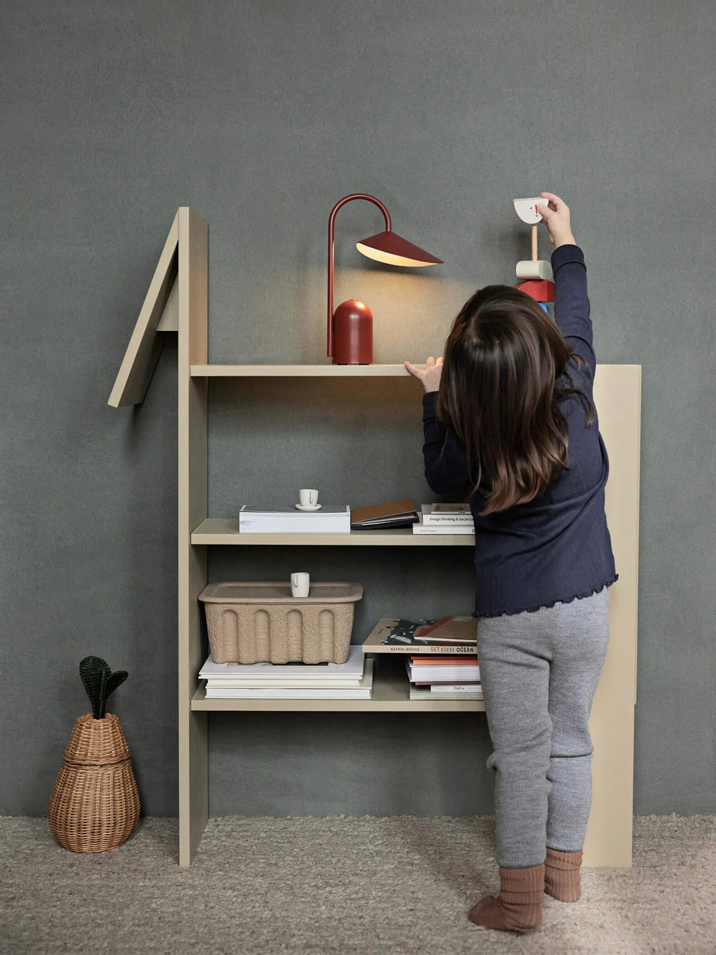 Horse Bookcase - Cashmere - Image 2