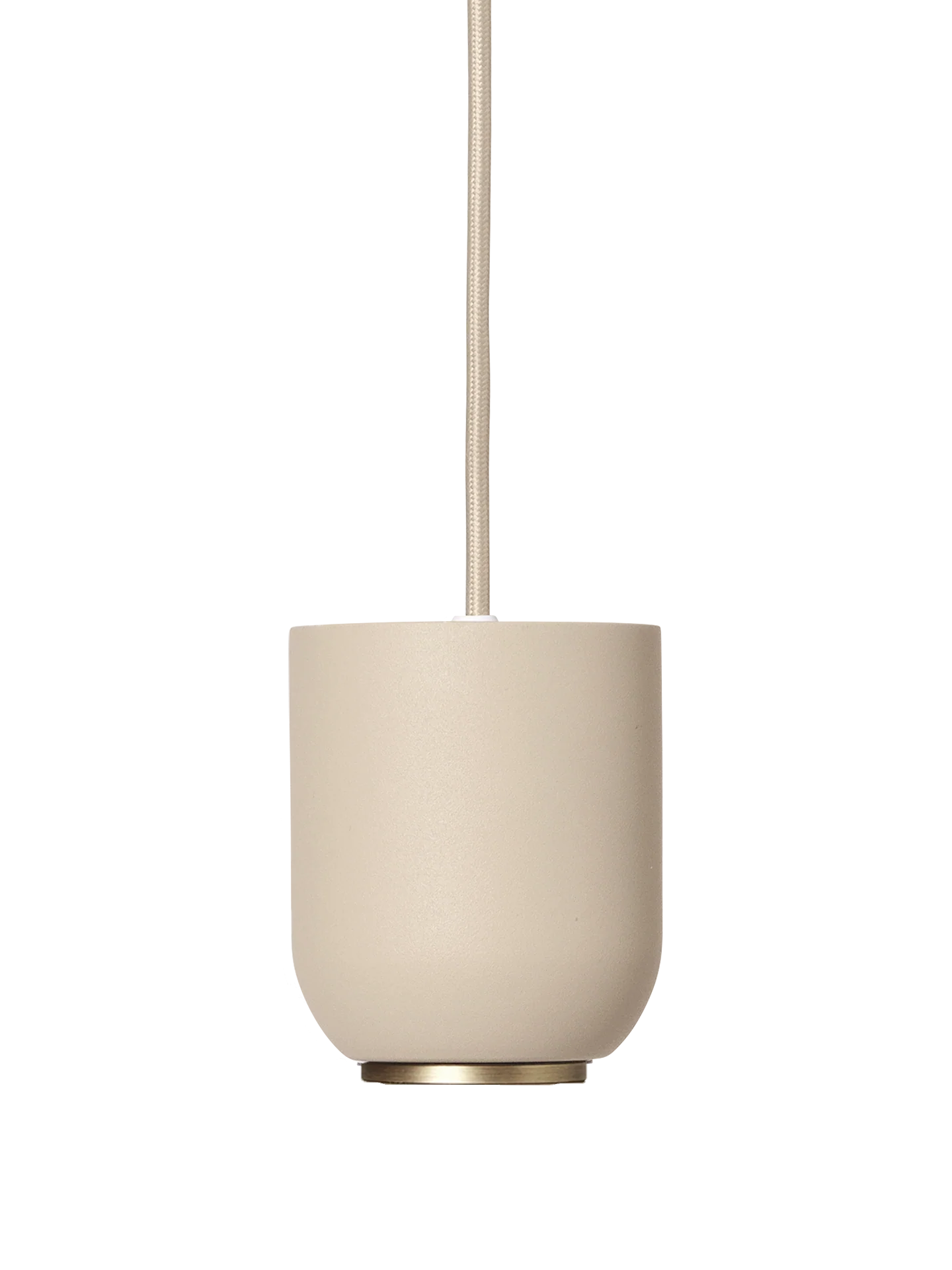 Socket Pendant Bell - Cashmere