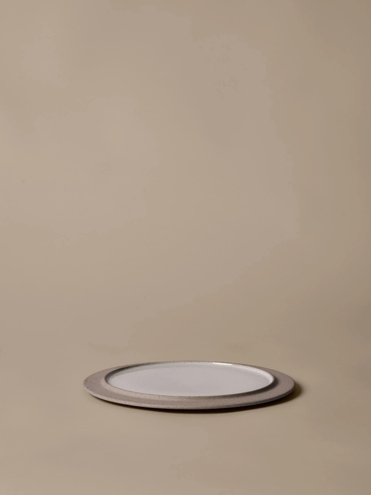 Sonae Dinner Plates - Ø28 - Set of 2 - Grey/White - Image 6