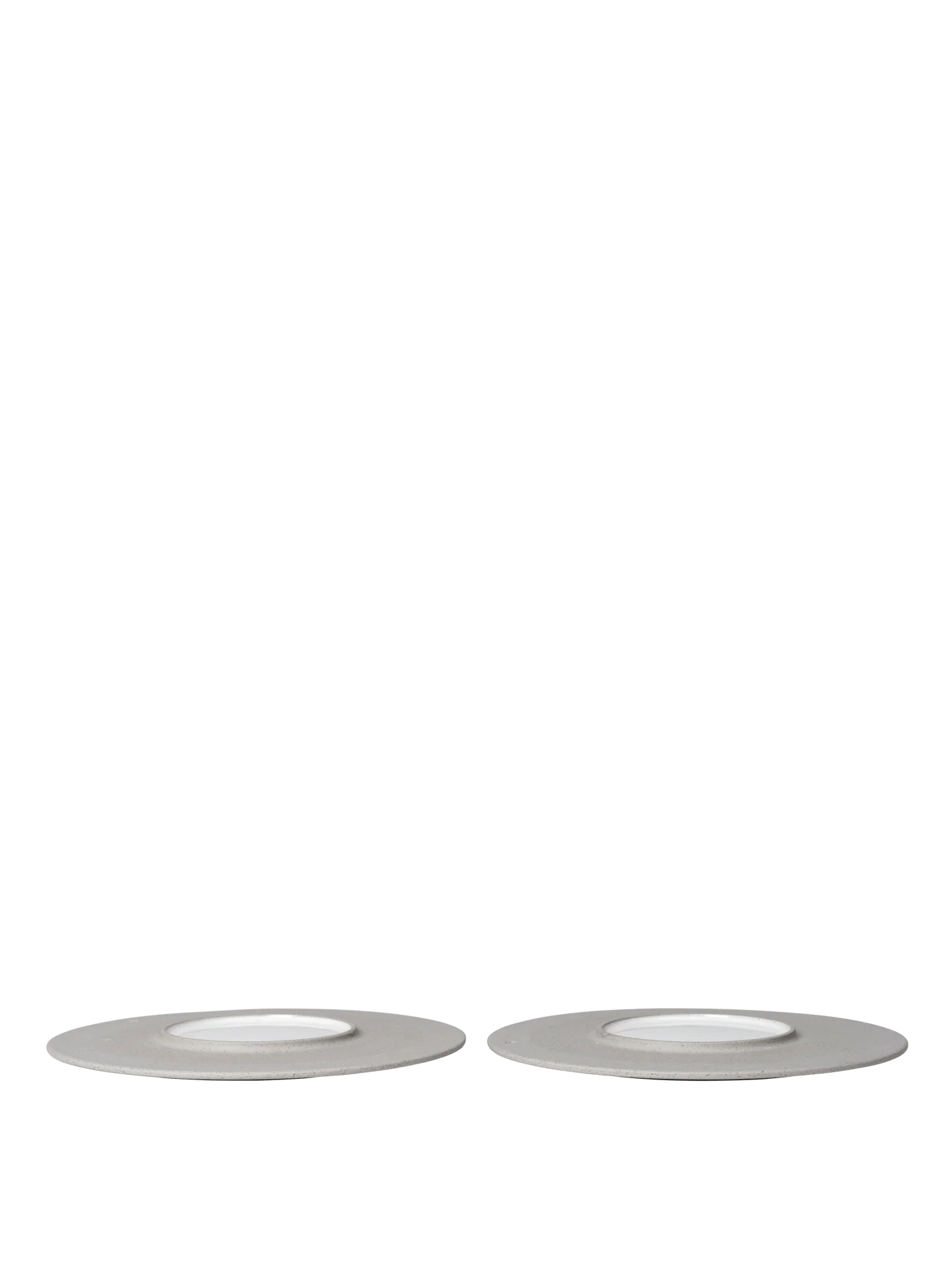 Sonae Side Plates - Ø25 - Set of 2 - Grey/White - Image 6