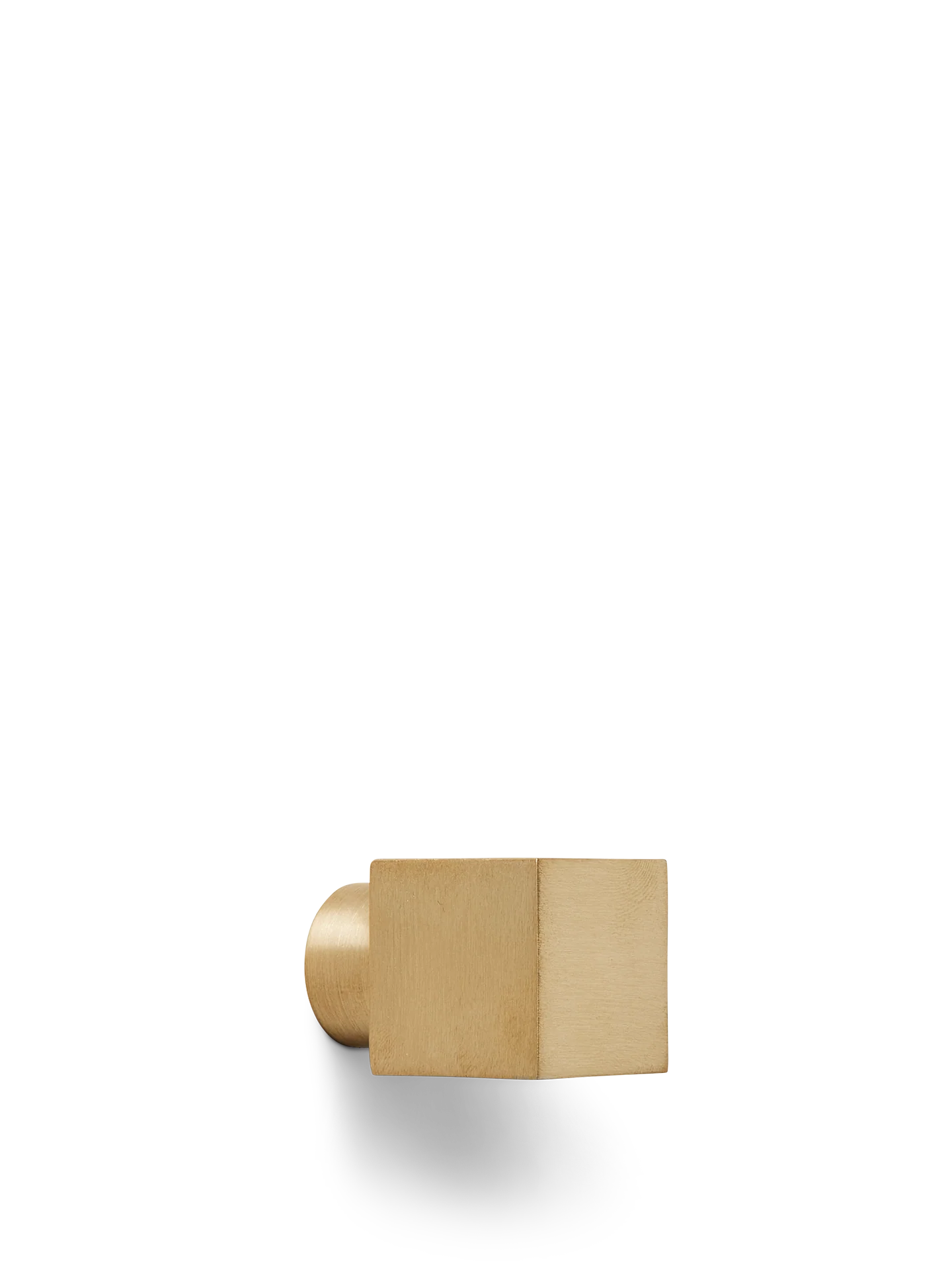 Square Hook - Small - Brass - Image 3