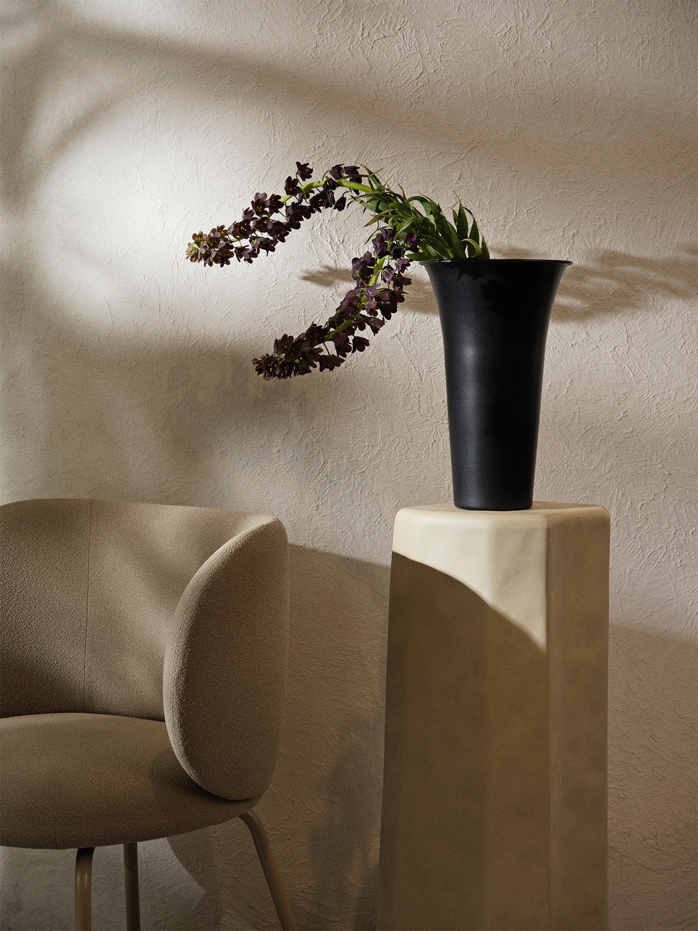 Staffa Pedestal - Ivory - Image 5