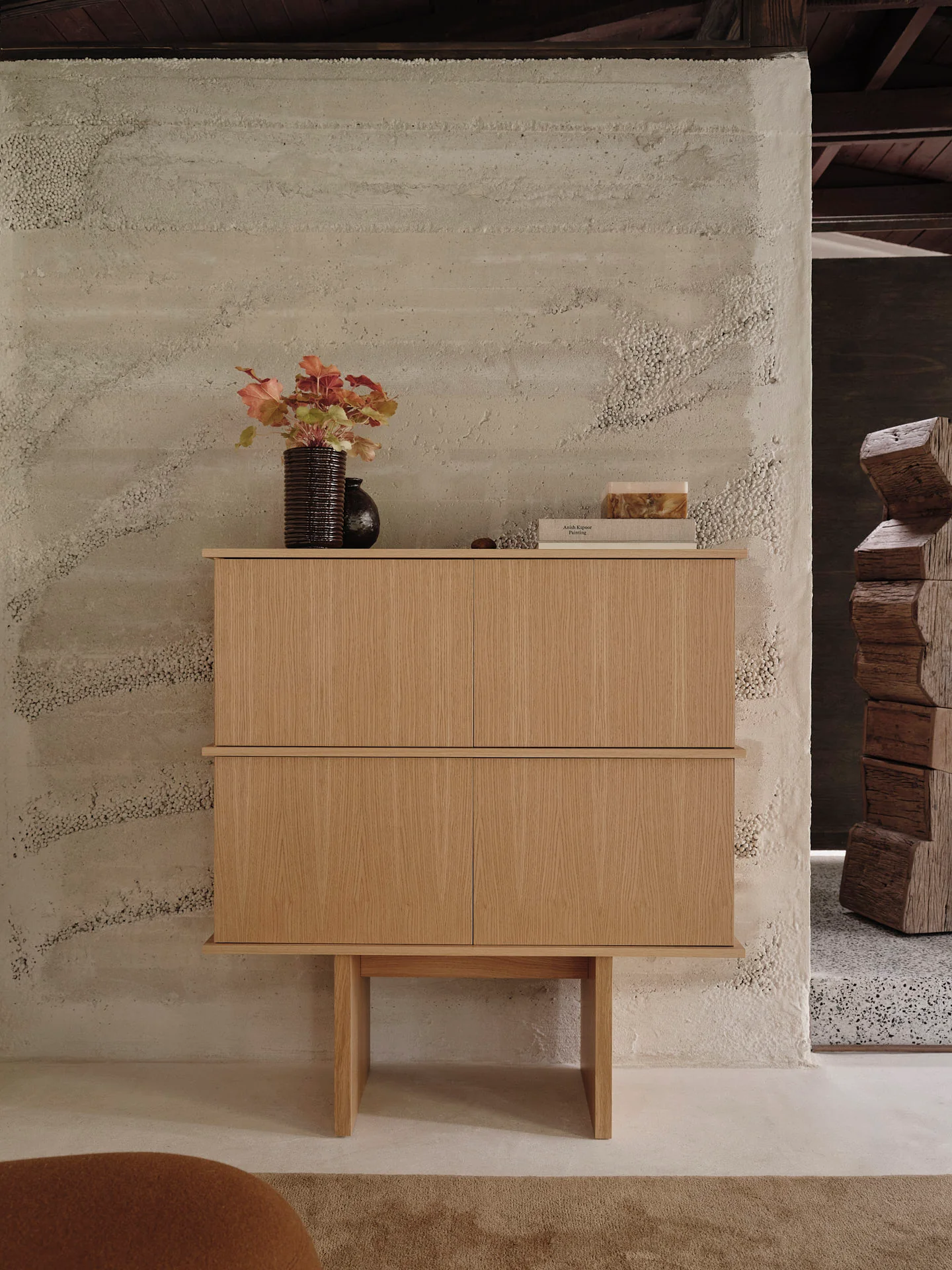 Stilt Sideboard - Double - Natural Oak - Image 2