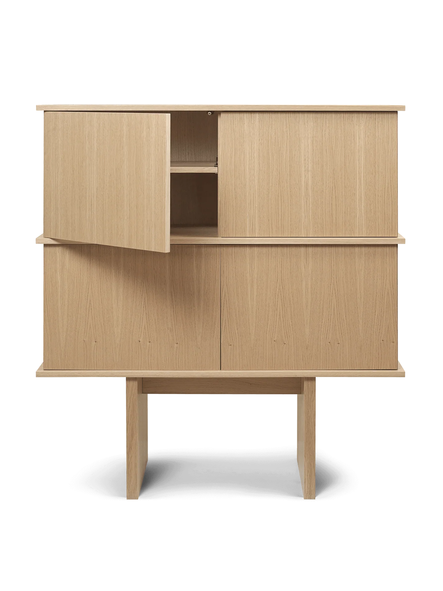 Stilt Sideboard - Double - Natural Oak - Image 4