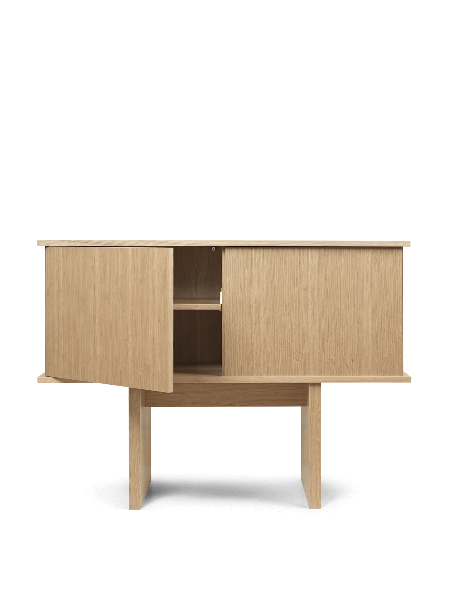 Stilt Sideboard - Single - Natural Oak - Image 3